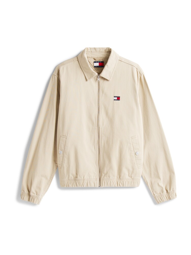 Tommy Jeans Jacke 'ESSENTIAL' Herren Größe M marine / khaki / rot / weiß