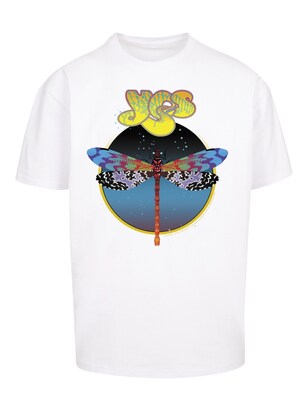 F4NT4STIC Shirt ‘YES Dragonfly Tour V1’ Royal blue/koningsblauw / Limoen / Donkergrijs / Wit