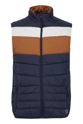 Blend Bodywarmer ‘Kristian’ Blauw / Bruin / Wit