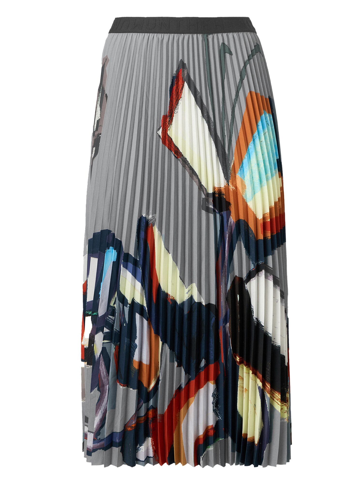 Munthe Fustă CHARMING  albastru marin / albastru deschis / gri / portocaliu