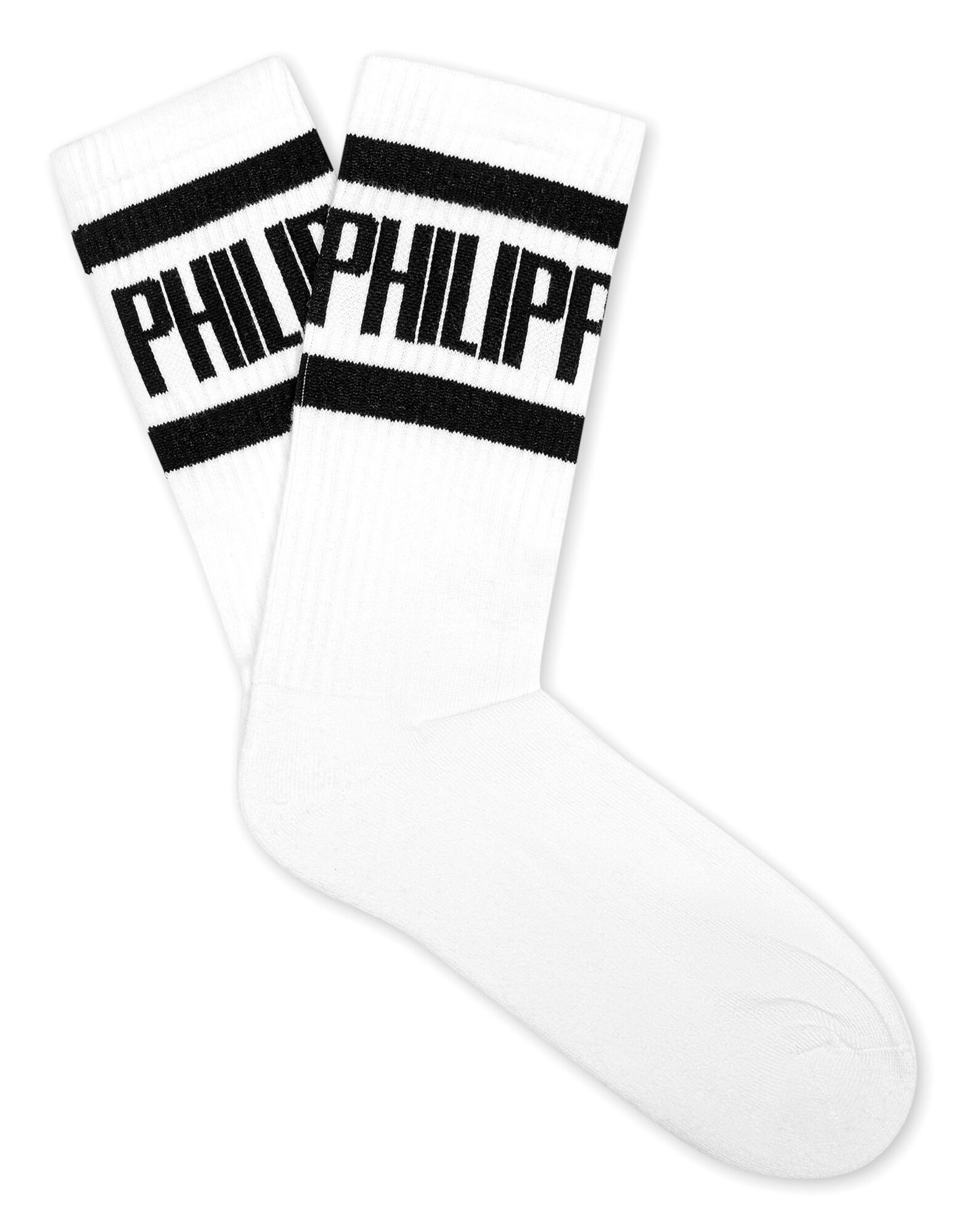 Philipp Plein Calcetines  negro / blanco – imagen 4