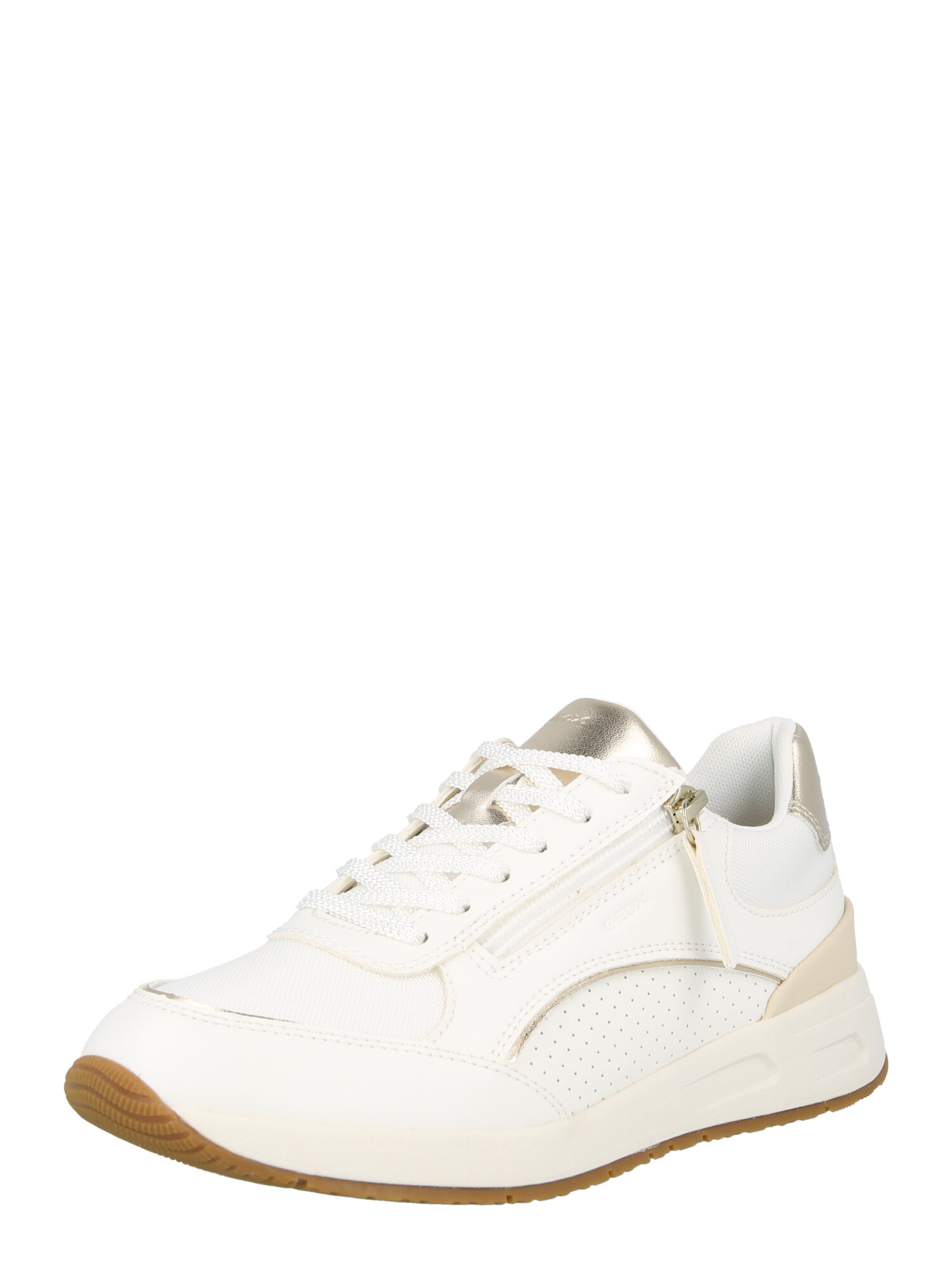 GEOX Sneaker low 'BULMYA'  auriu / alb