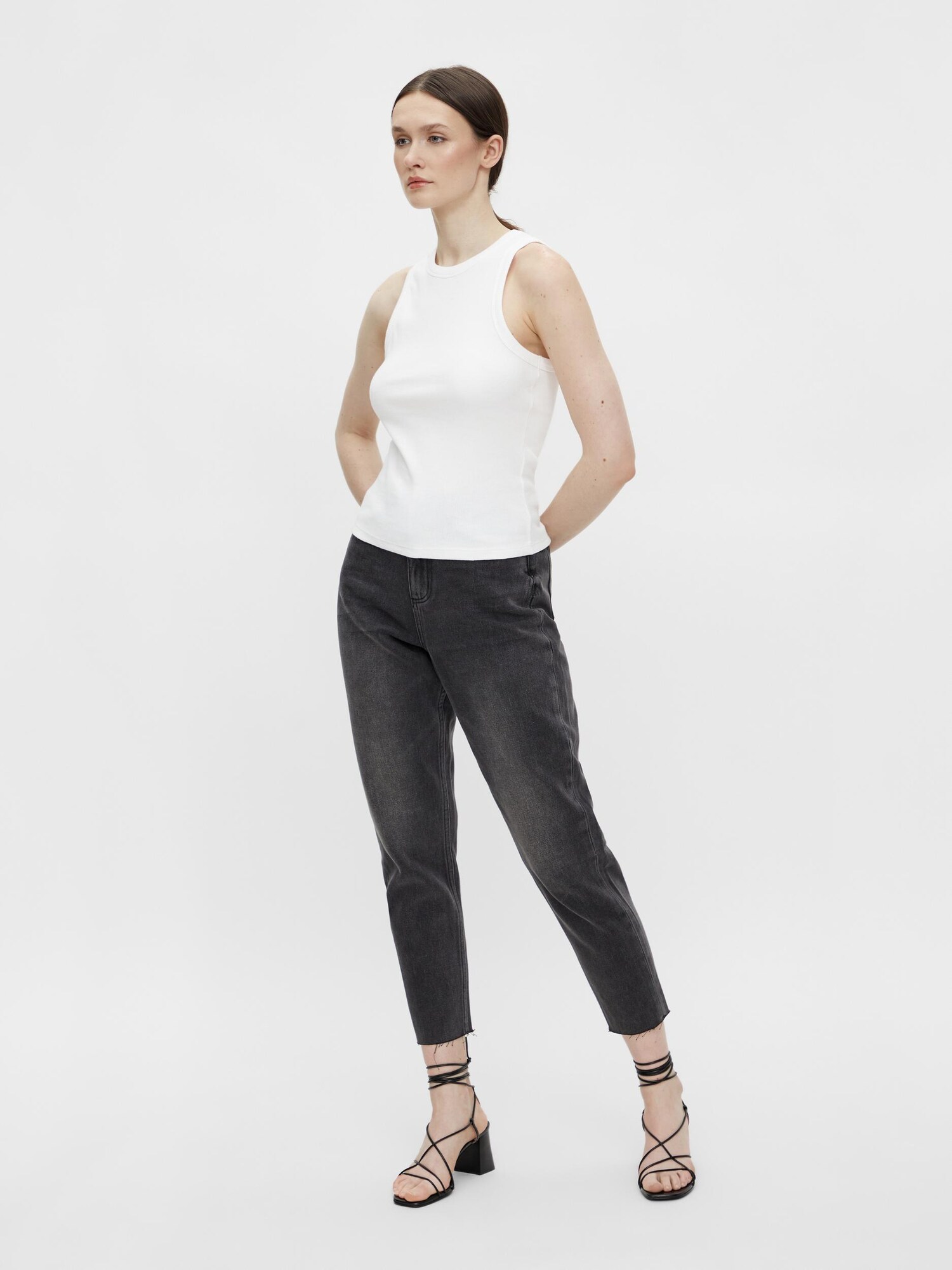OBJECT Džínsy 'Kila' čierny denim (obrázok 5)