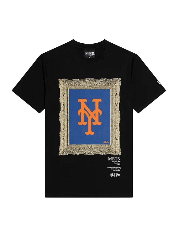 NEW ERA T-Shirt Herren Größe XL dunkelblau / gold / orange / schwarz / weiß