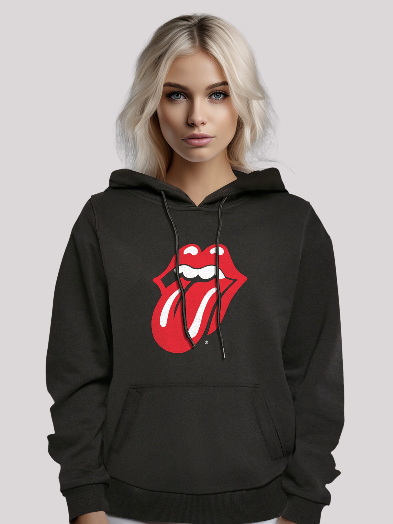 Thumbnail - F4NT4STIC Sweatshirt The Rolling Stones Classic Zunge Rock Musik Band
