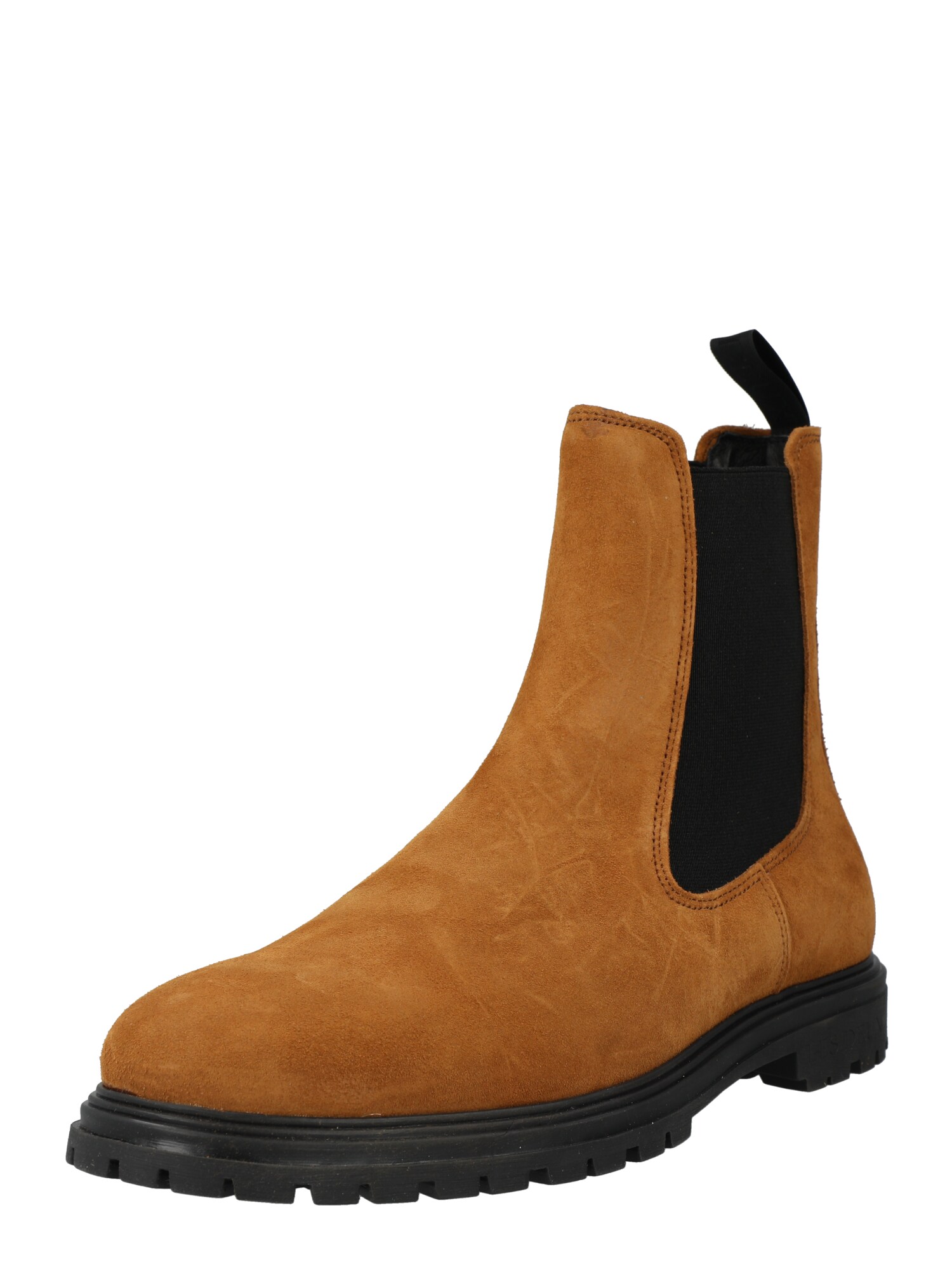 Les Deux Chelsea Boots 'TOBY'  marron / noir