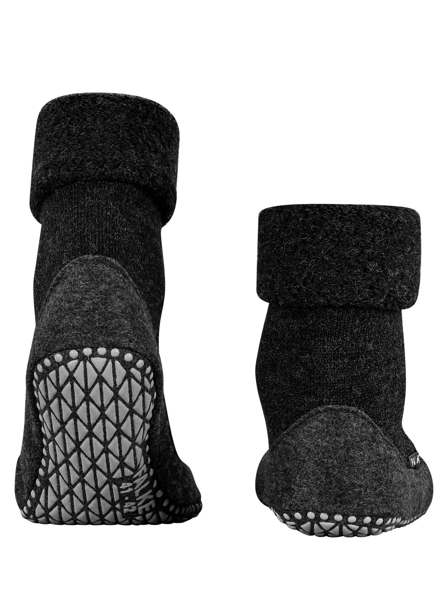 FALKE Zapatillas de casa  gris oscuro – imagen 3