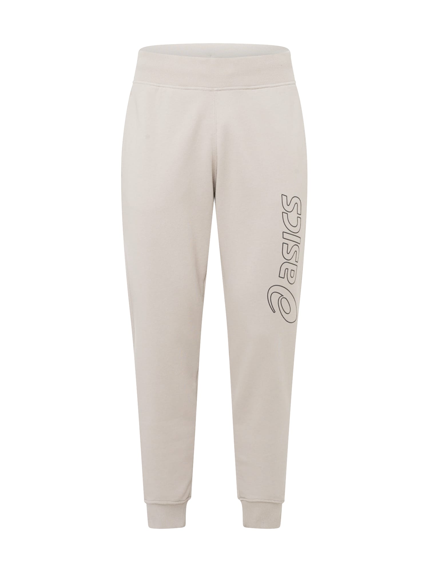 ASICS Sportske hlače  ecru/prljavo bijela / crna