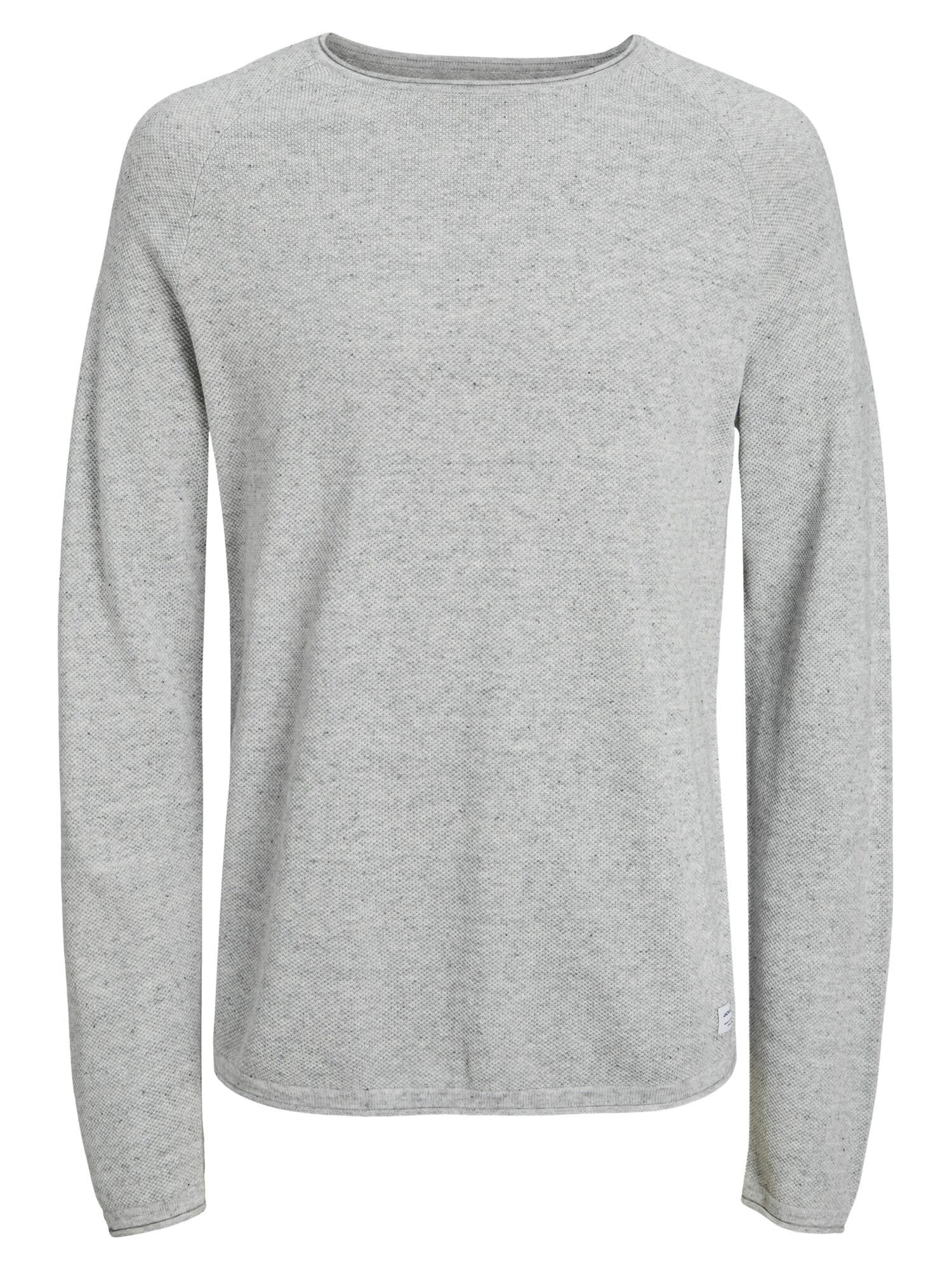 JACK & JONES Sveter 'Hill'  svetlosivá