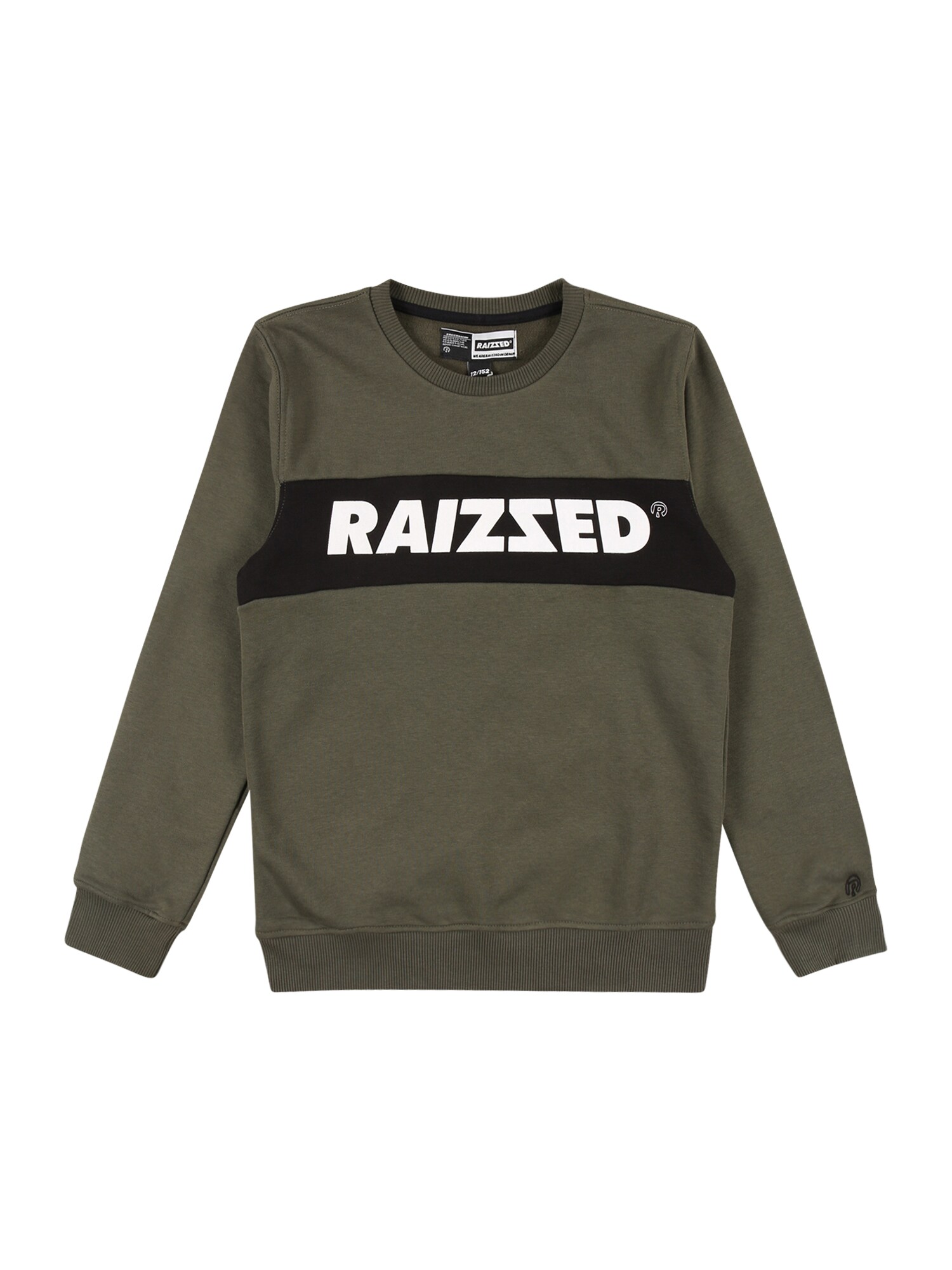 Raizzed Megztinis be užsegimo 'Novato'  balta / juoda / rusvai žalia