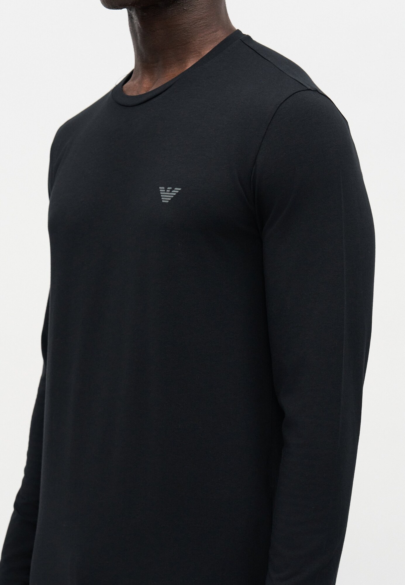 Emporio Armani Pijama largo negro – imagen 3