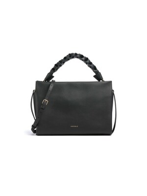 Coccinelle Bolso de mano 'Boheme Grana Double Shoulder Bag'  negro