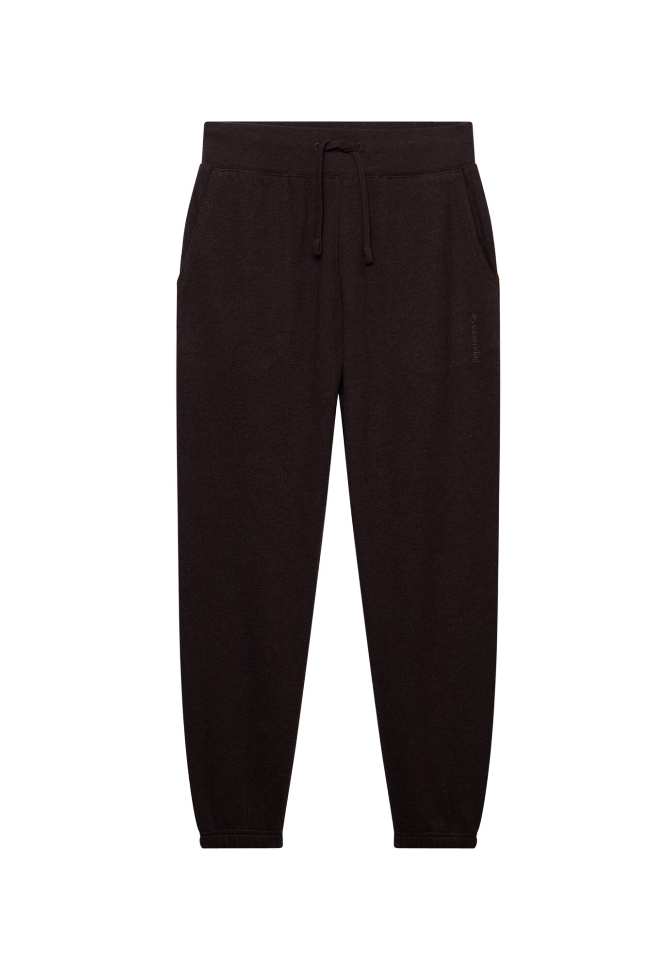 Superdry & Co Pantaloni Essential roșu vin