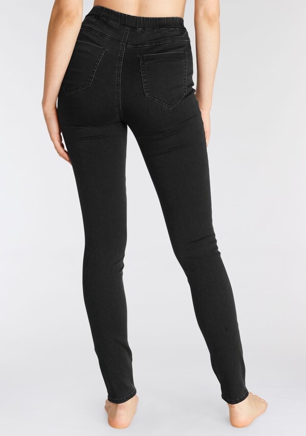 LASCANA, Jeggings, fekete, 7 kép a 9 közül