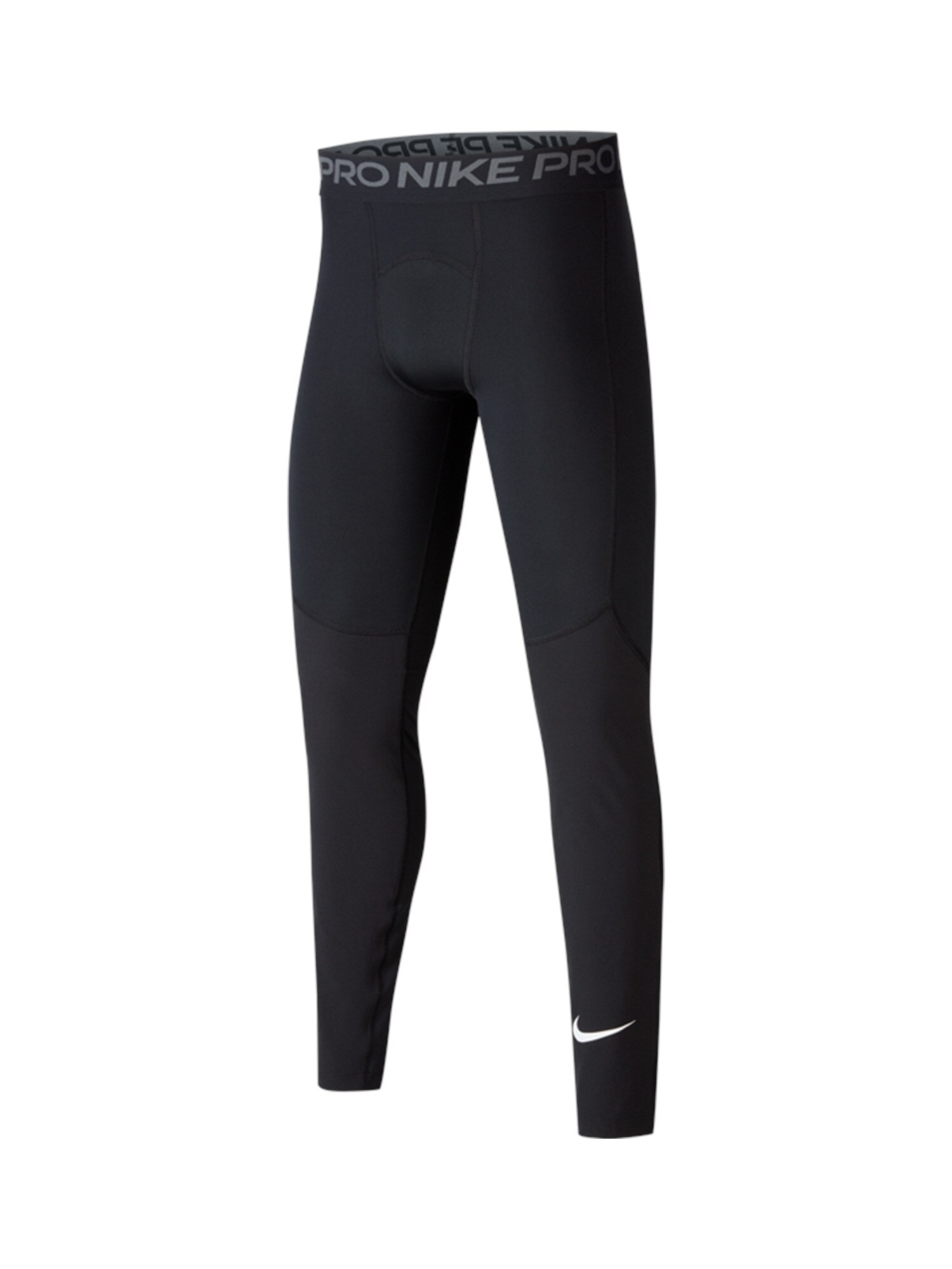 NIKE Sportinės kelnės  juoda / balta / pilka