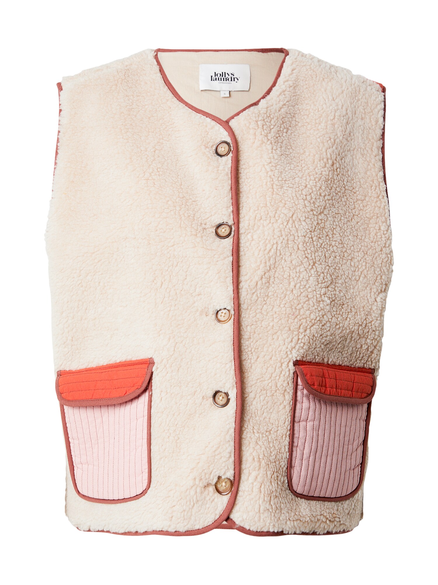 Lollys Laundry Vestă JaceLL  nisipiu / portocaliu / roz / roz