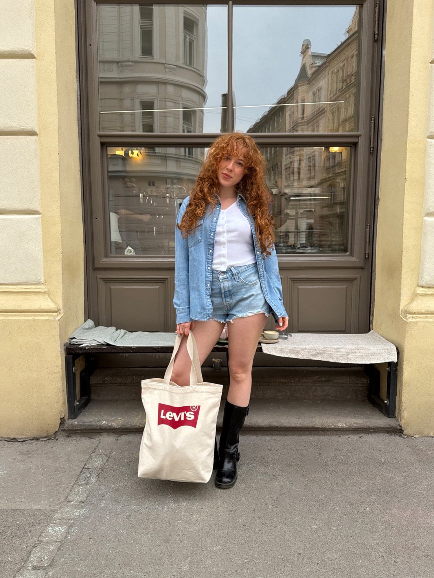 LEVI'S ® Kardigán 'Muse Tee' biela (obrázok 6)