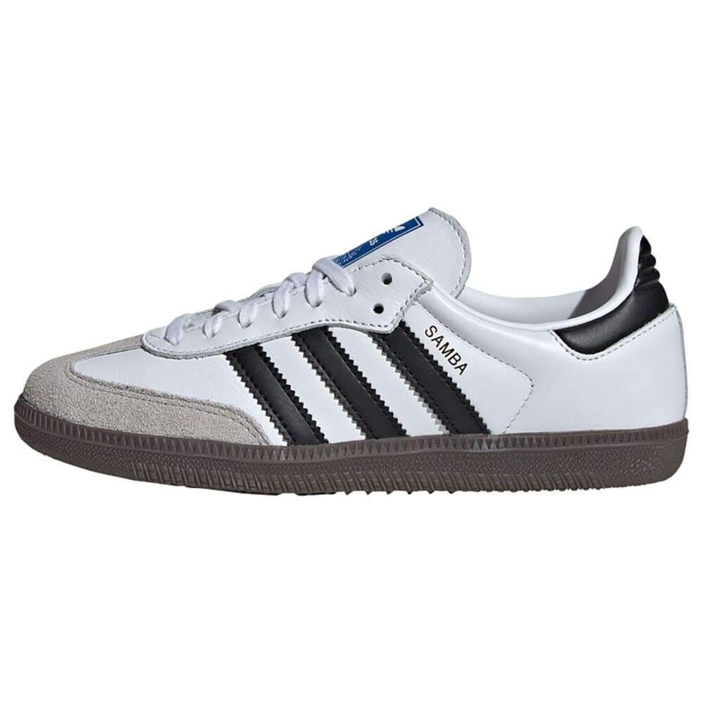 ADIDAS ORIGINALS Sneaker 'Samba' Jungen Größe 36 blau / grau / schwarz / weiß