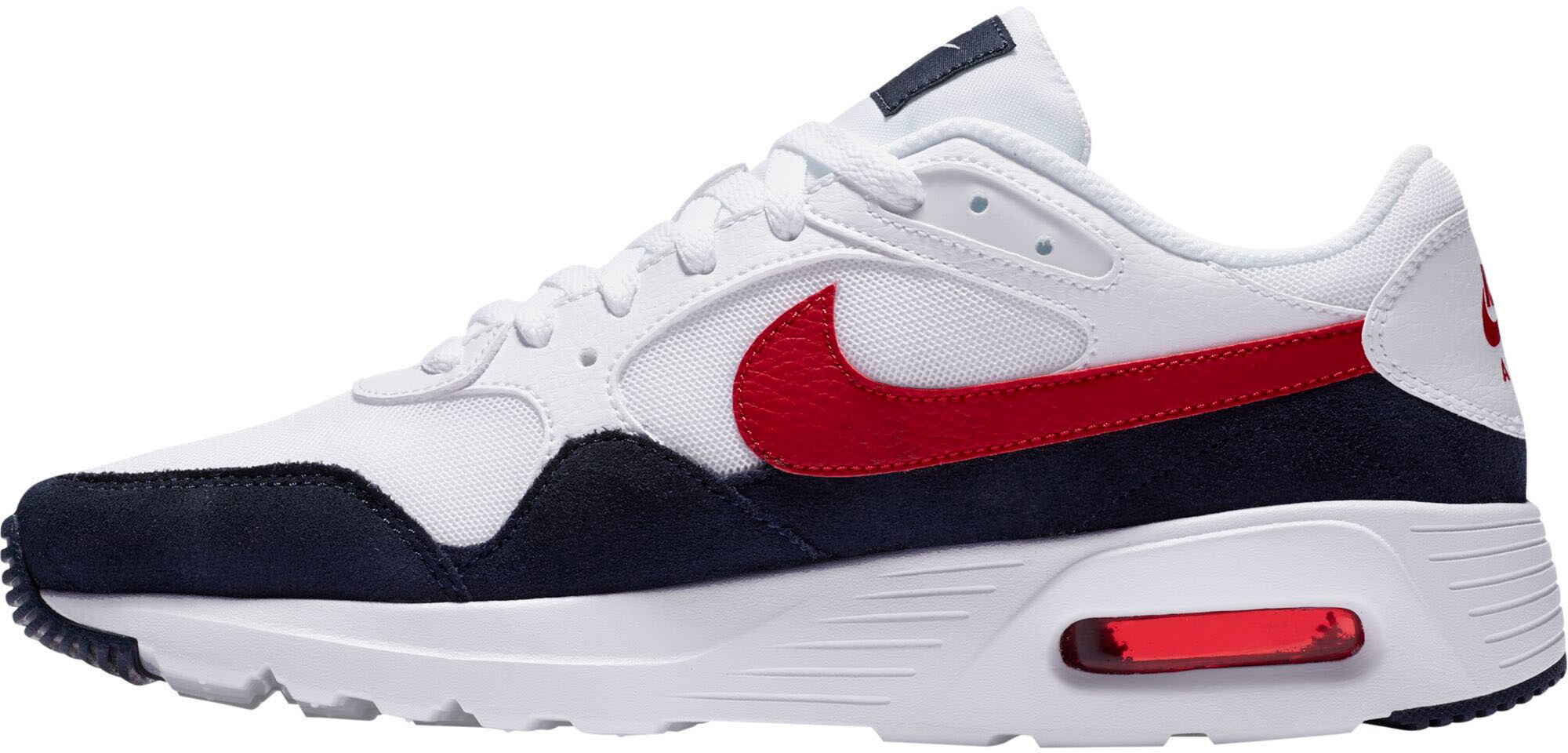 Nike Sportswear Sneaker wei / rot / nachtblau
