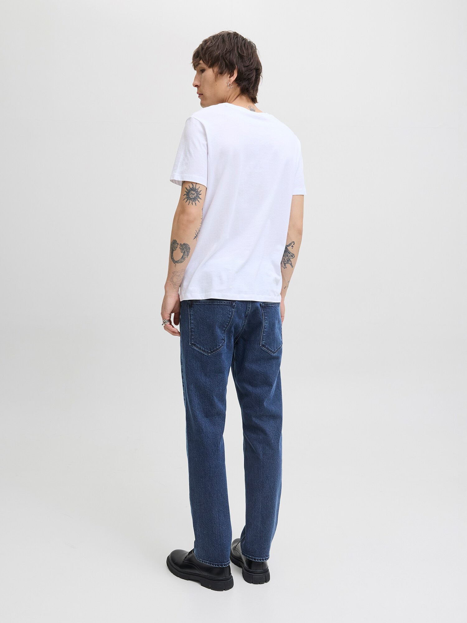 JACK & JONES Džínsy 'JJIClark JJEvan' tmavomodrá (obrázok 4)