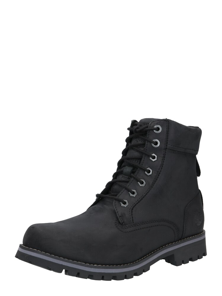 TIMBERLAND Schnürstiefel 'Rugged WP' Herren Größe 44.5 schwarz
