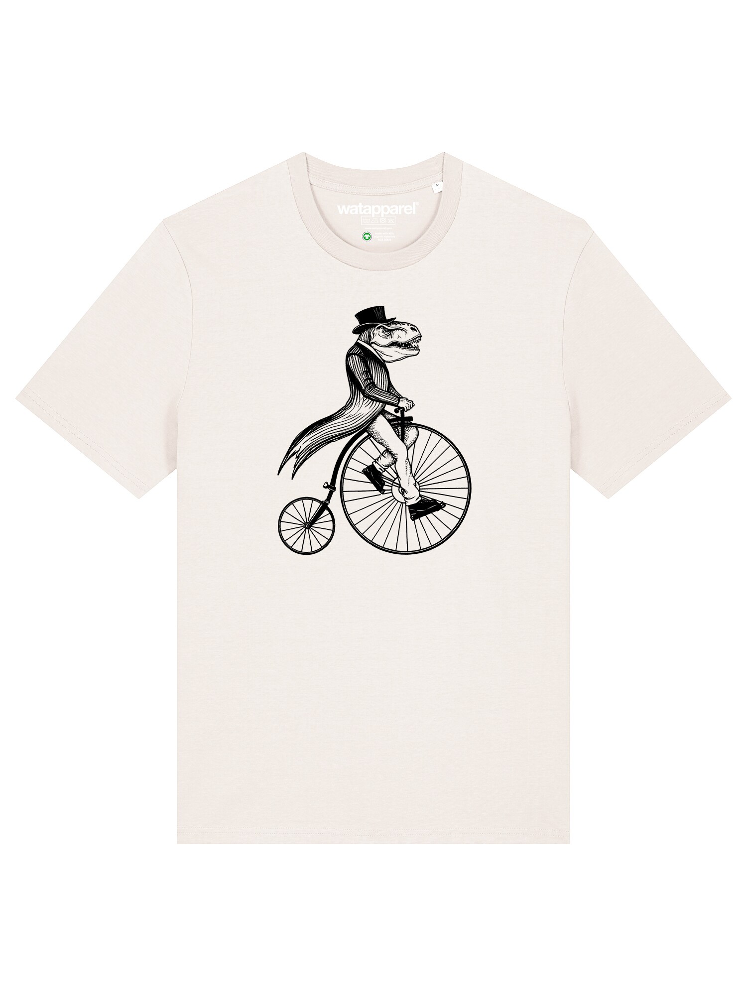 Thumbnail - T-Shirt 'T-Rex auf Fahrrad'