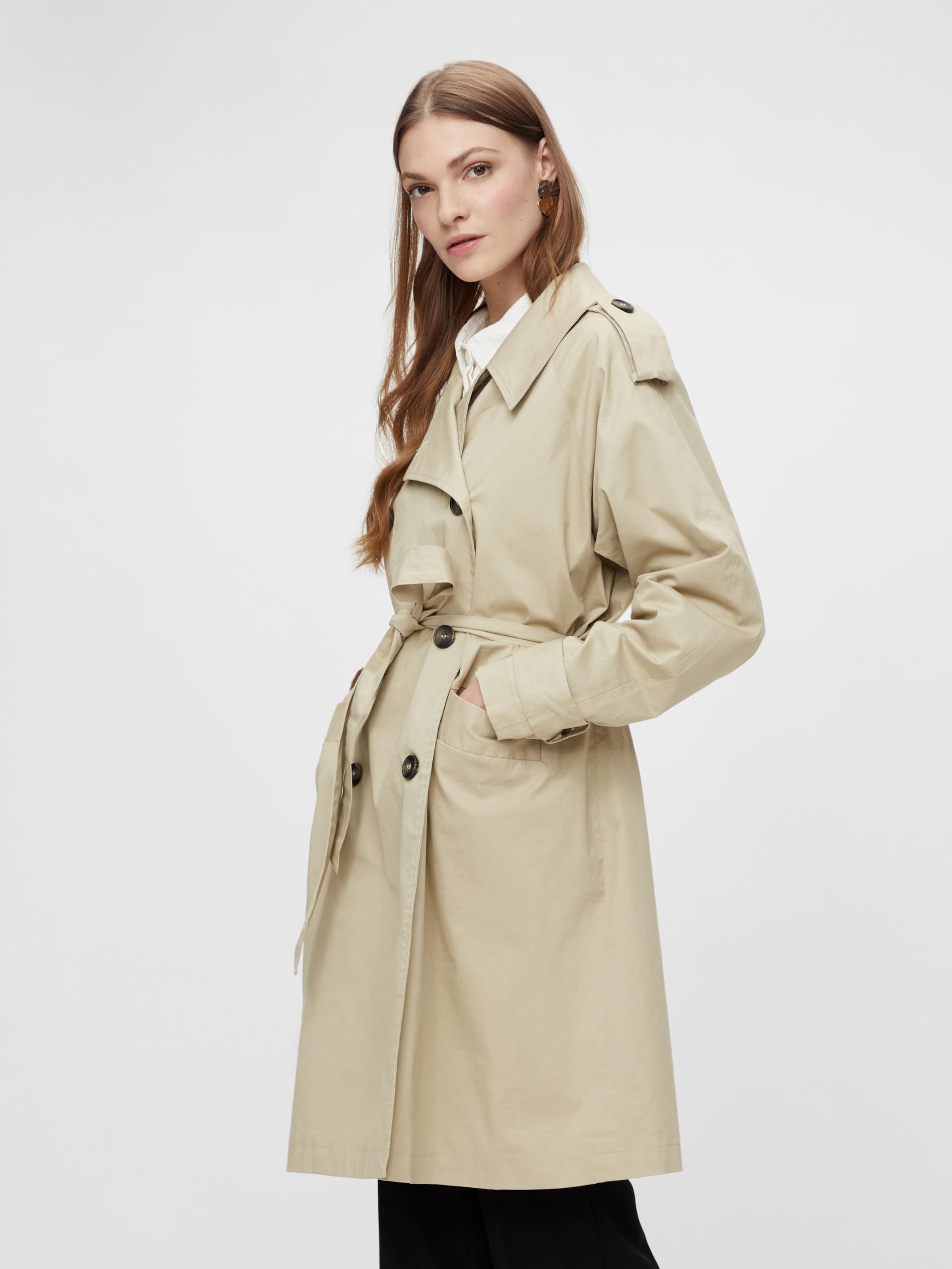 belted trench coat