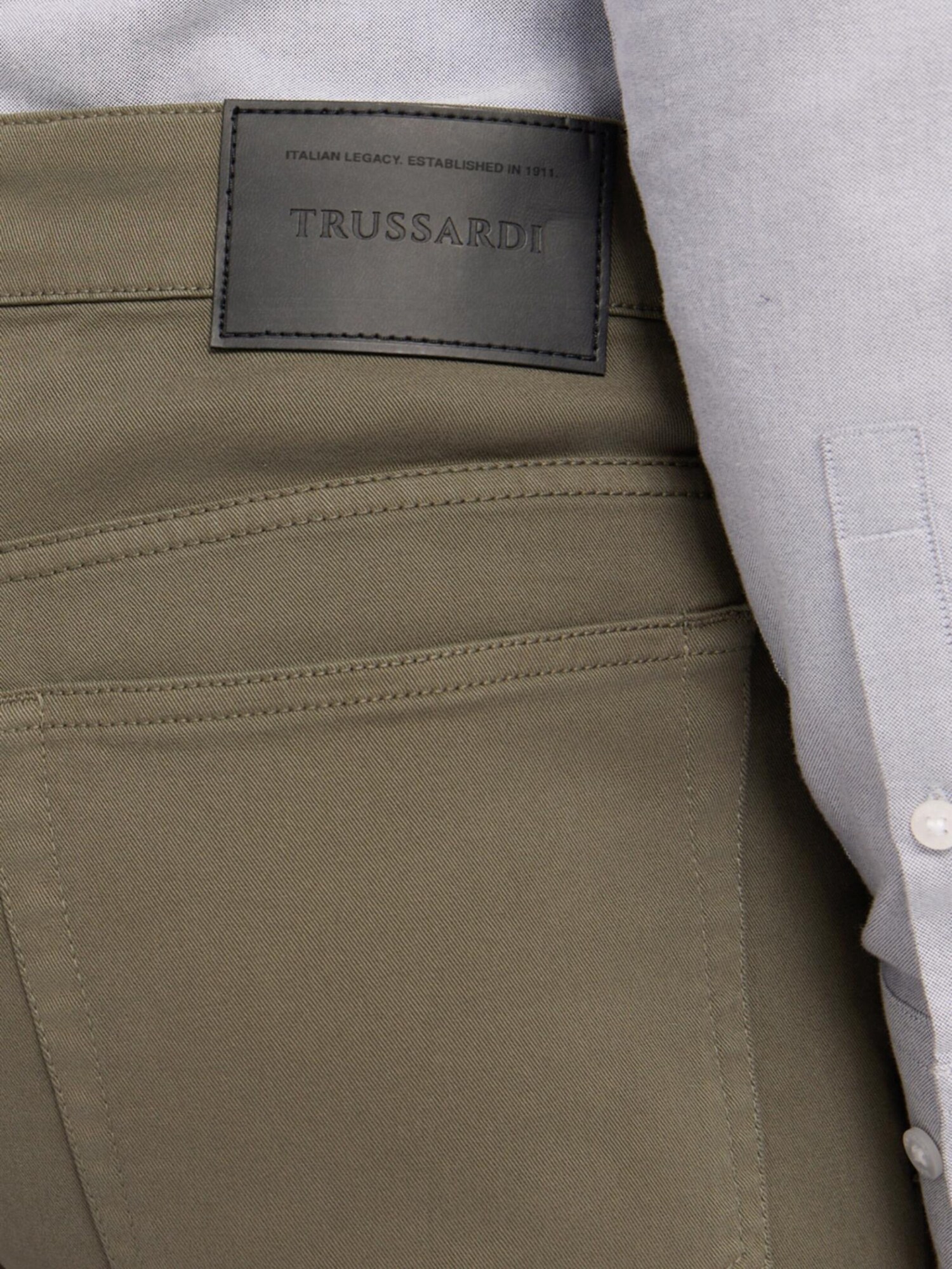 Trussardi Pantalón verde – imagen 3