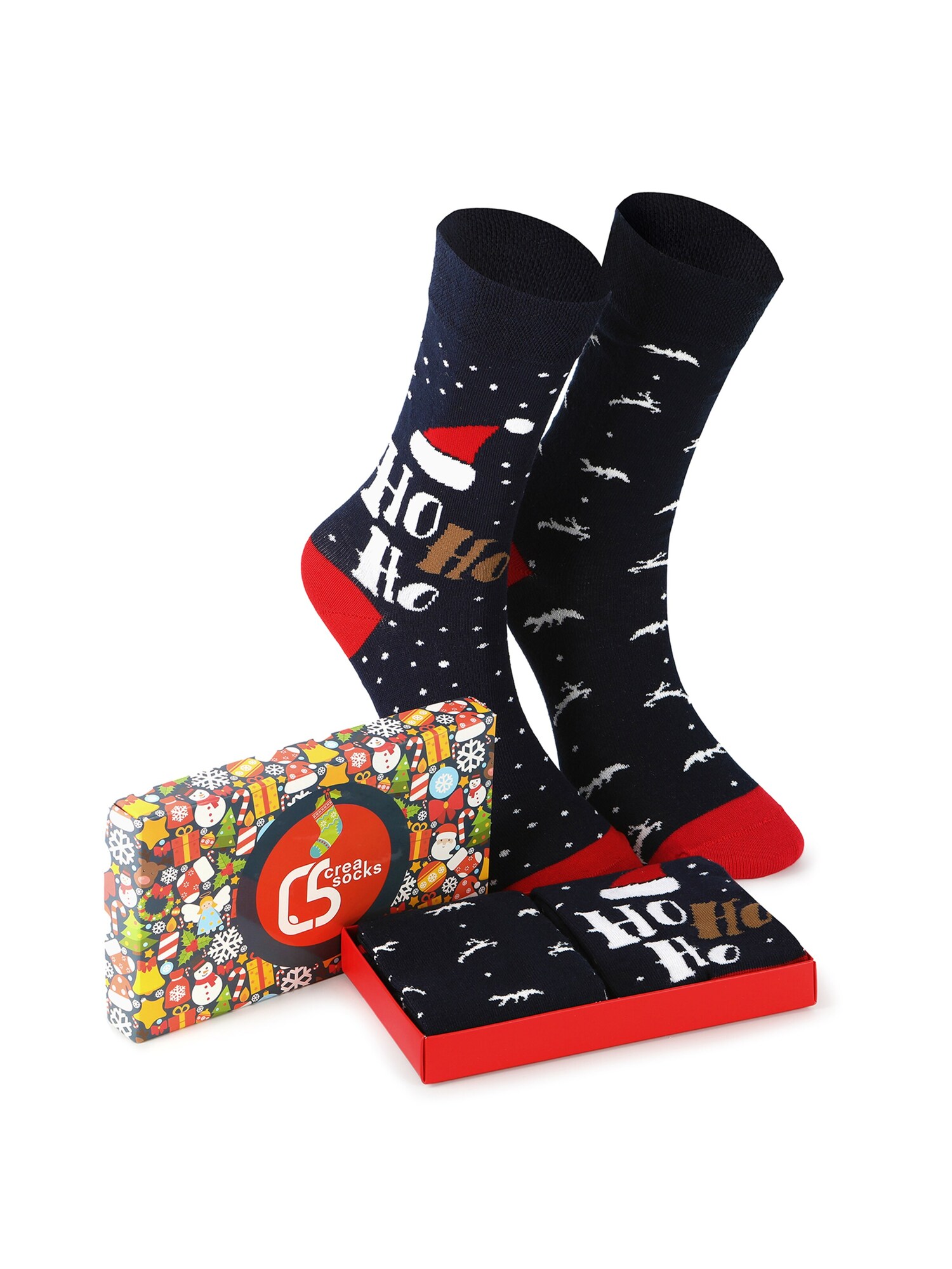 Crea Socks Calcetines 'Weihnachten Ho Ho'  mezcla de colores
