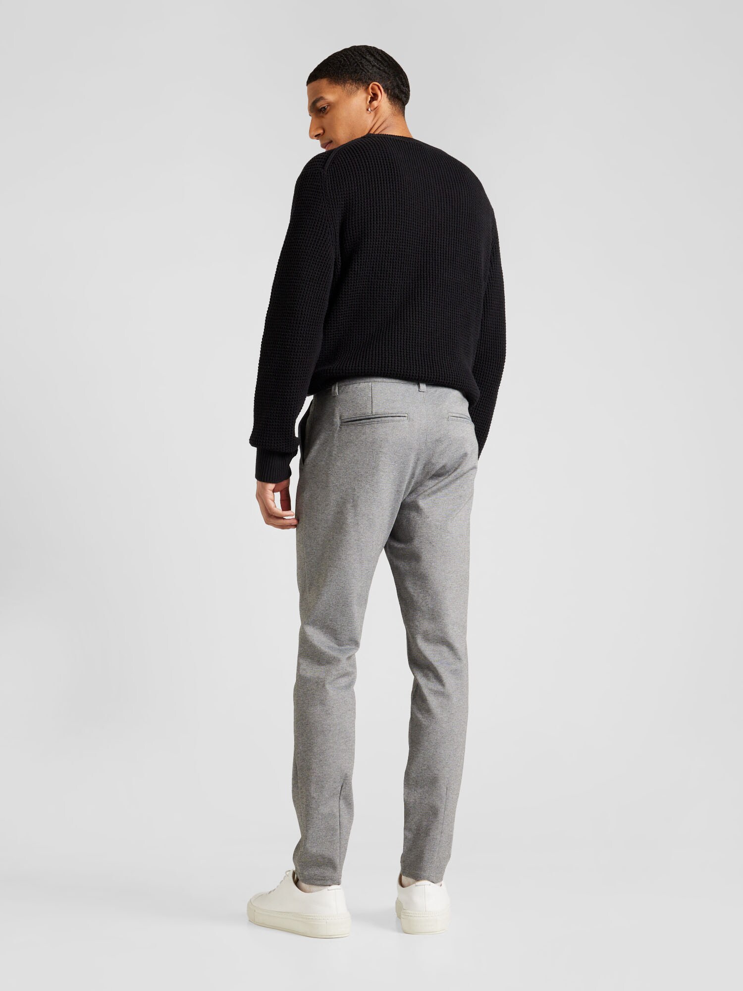 Only & Sons Chino nohavice 'ONSThor 0209' sivá melírovaná (obrázok 3)