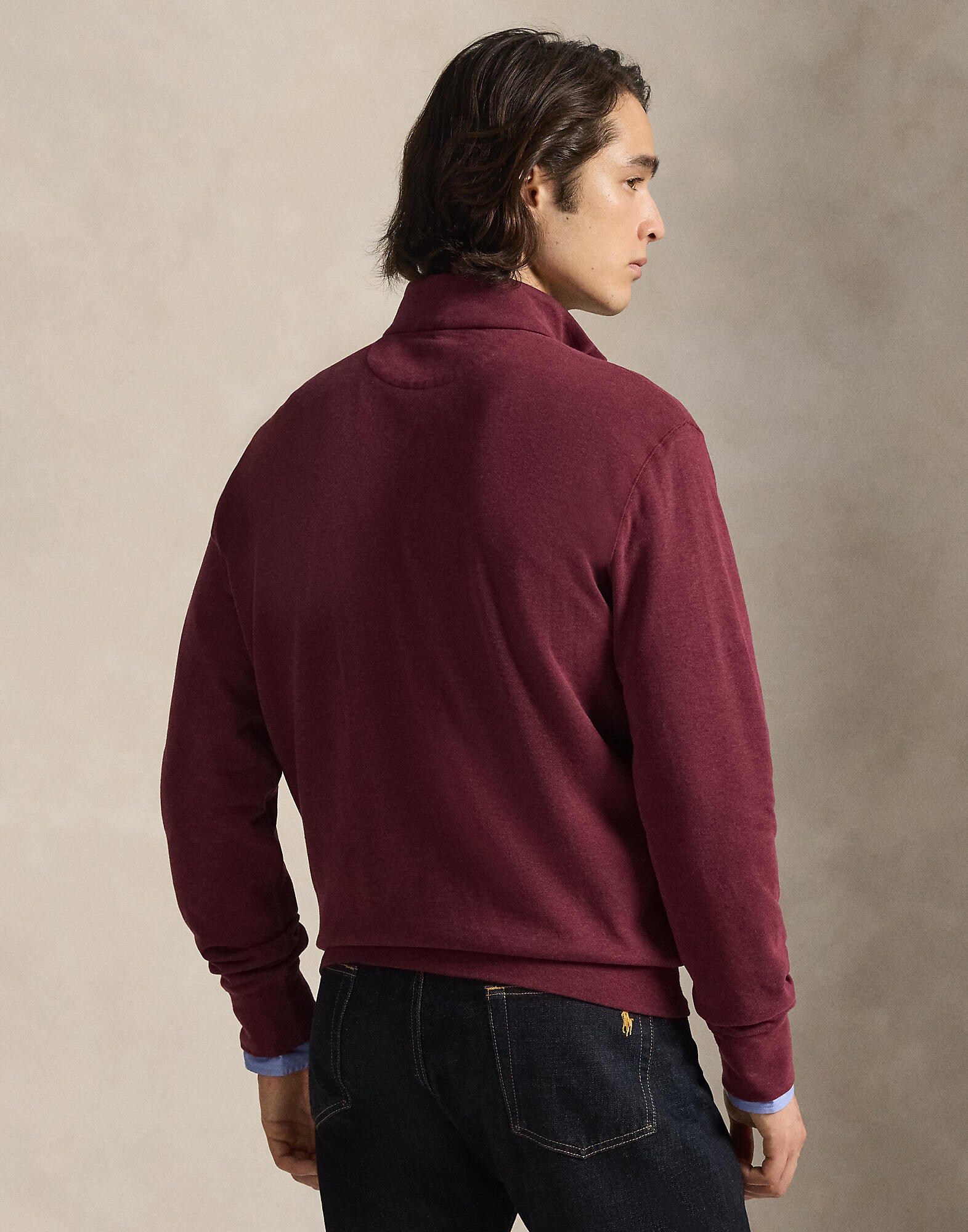 Polo Ralph Lauren Sudadera rojo vino – imagen 3