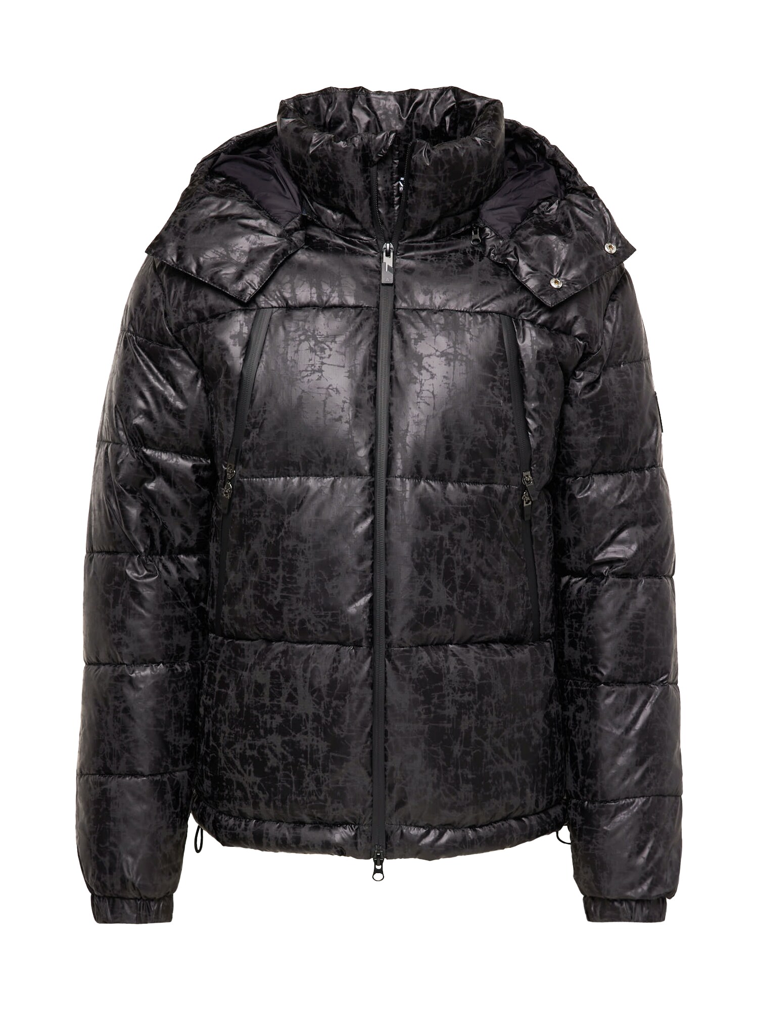 EA7 Emporio Armani Zimska jakna  črna