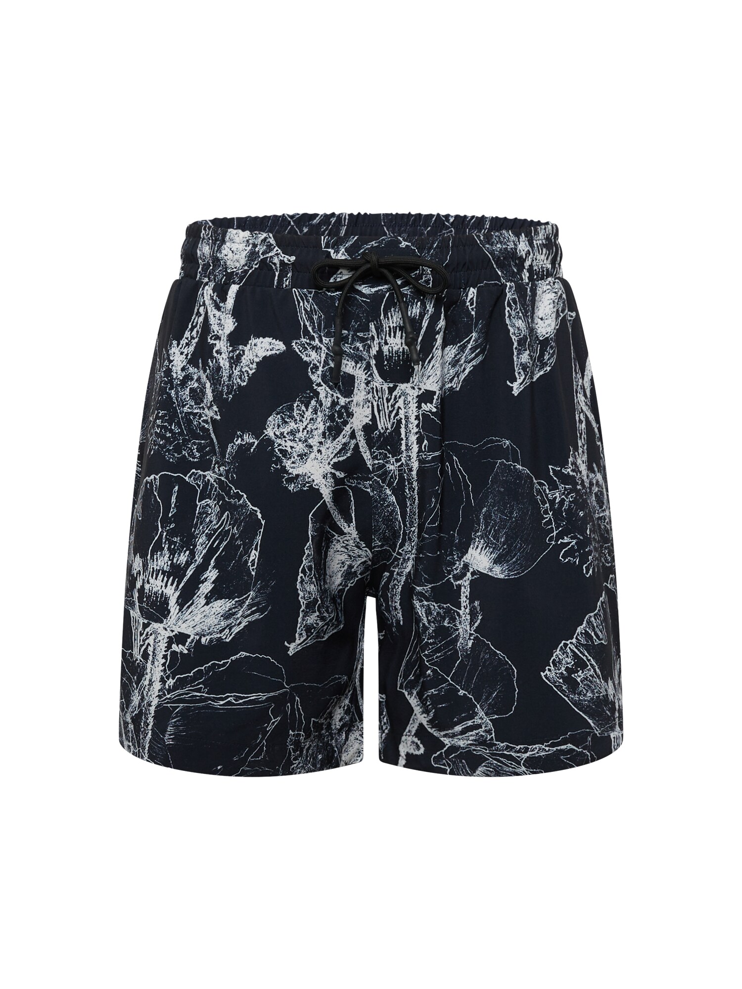 anerkjendt Calções de banho 'SHARK'  navy / offwhite