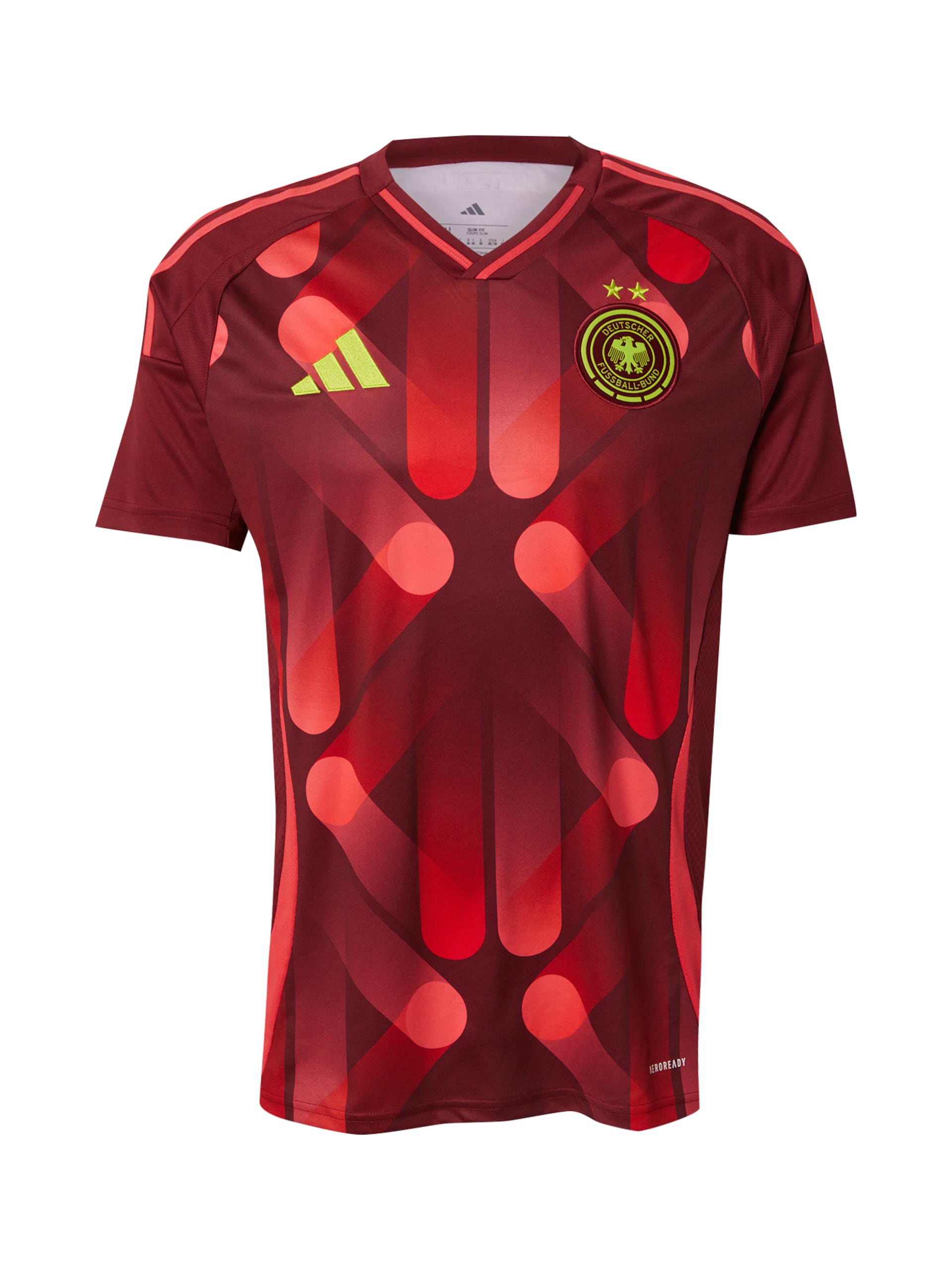 Adidas Performance Trikå 'Germany 25 Away' gul / röd t-shirts herr