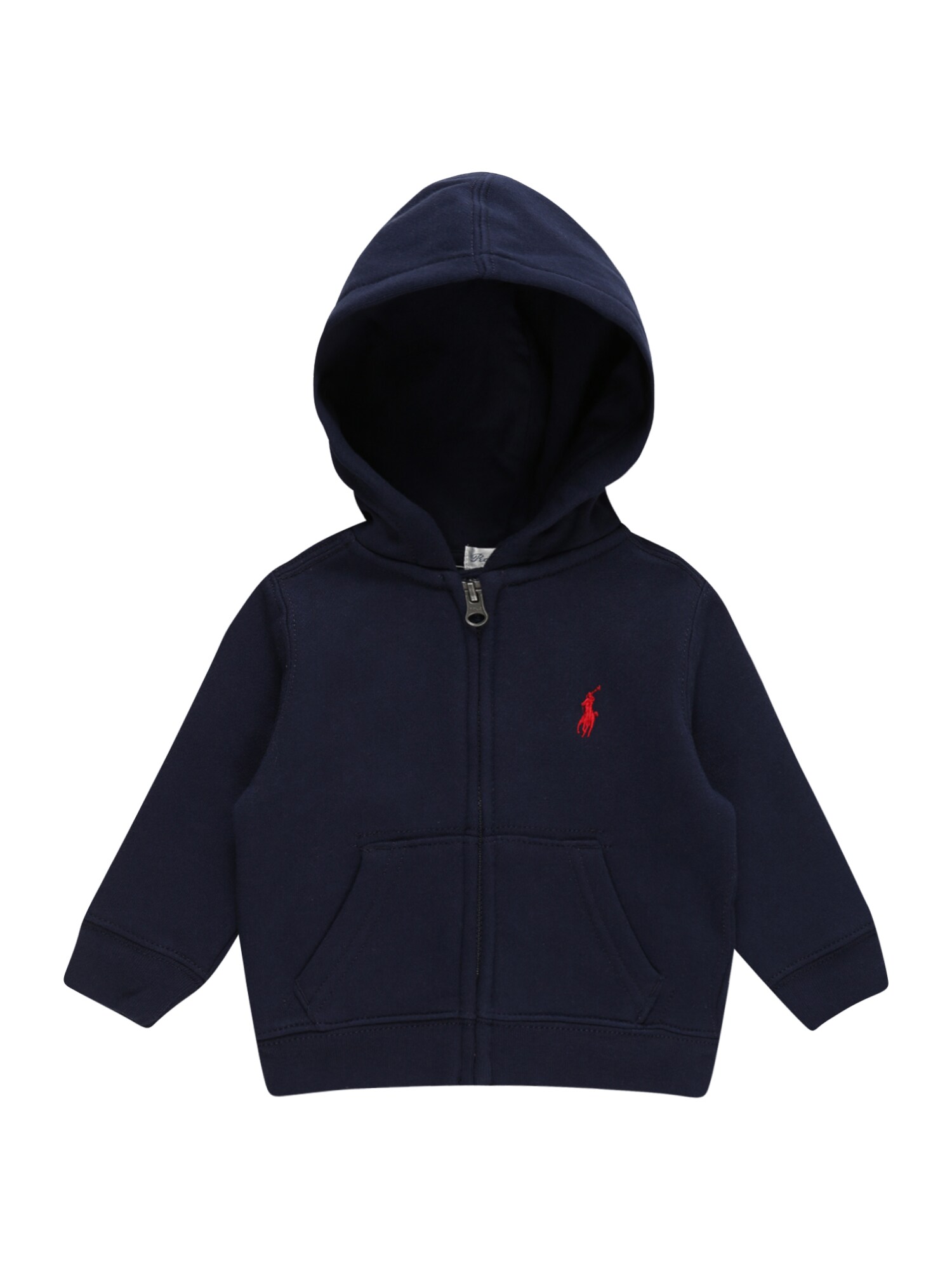 Polo Ralph Lauren Tepláková bunda  námornícka modrá / červená