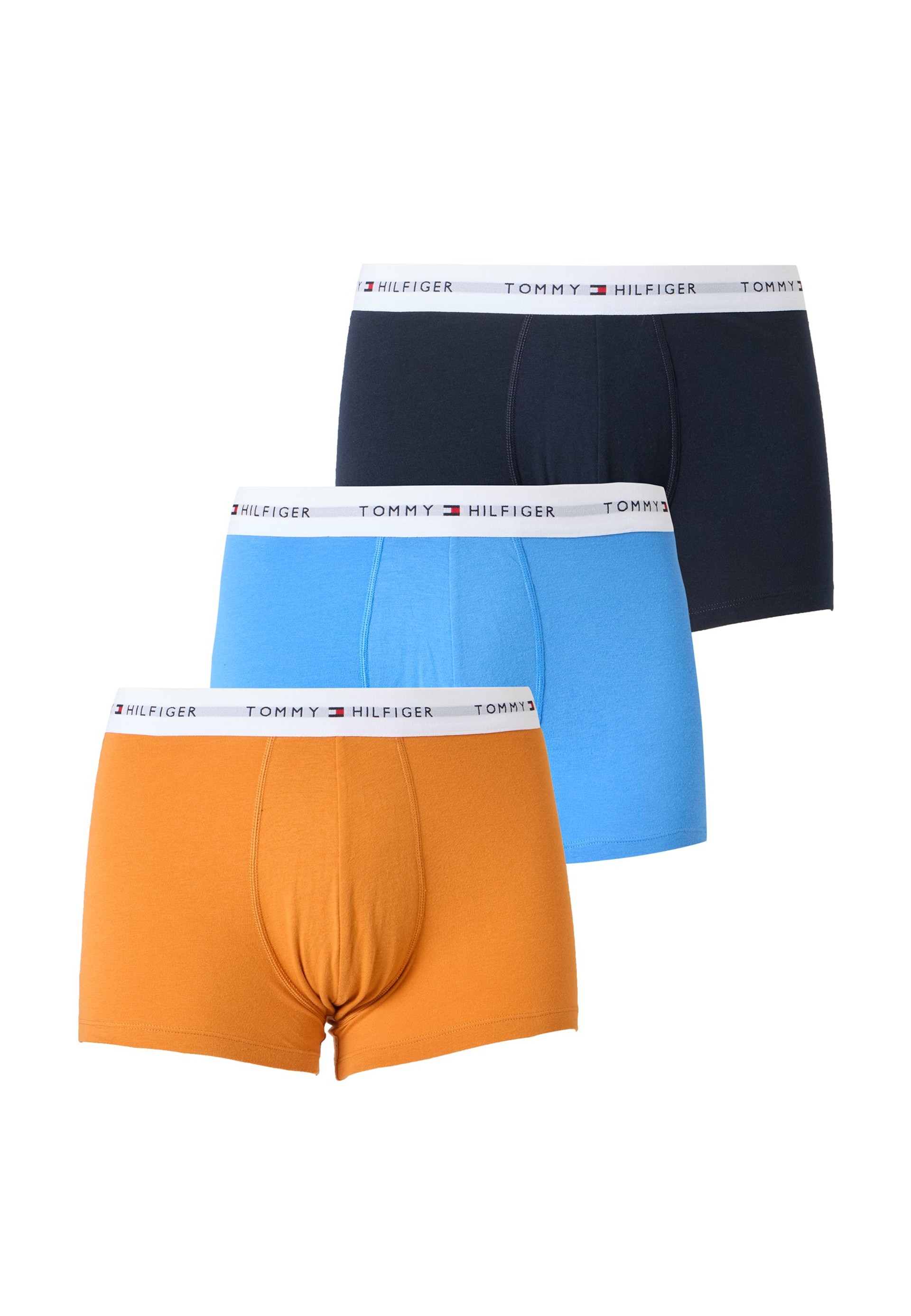 Tommy Hilfiger Underwear Boxershorts 'Essential' marinblå / azur / orange herr