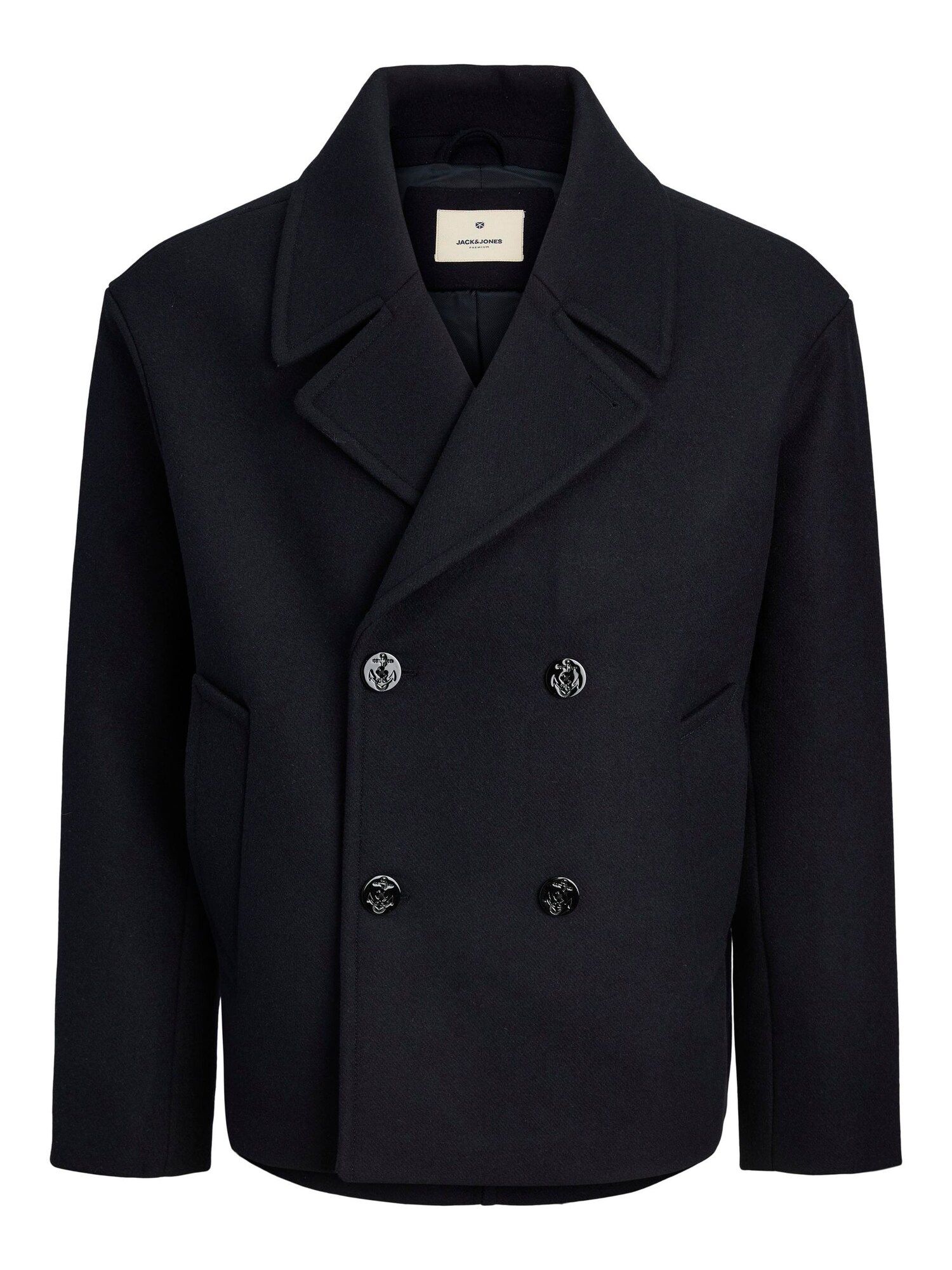 JACK &amp; JONES Abrigo de entretiempo  azul