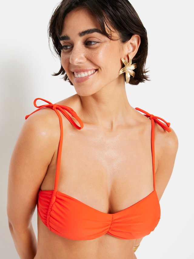 LSCN by LASCANA, Bikini felső 'Gina', piros, 5 kép a 5 közül