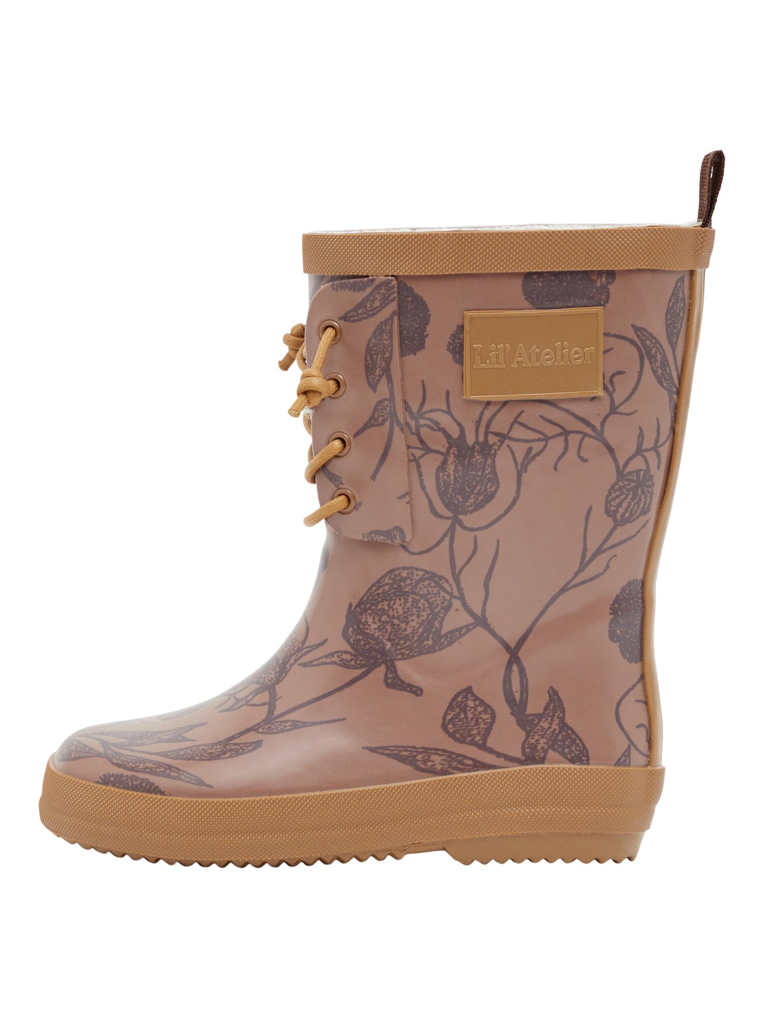 Lil ' Atelier Kids Bota de borracha 'Danson'  castanho / castanho escuro / taupe
