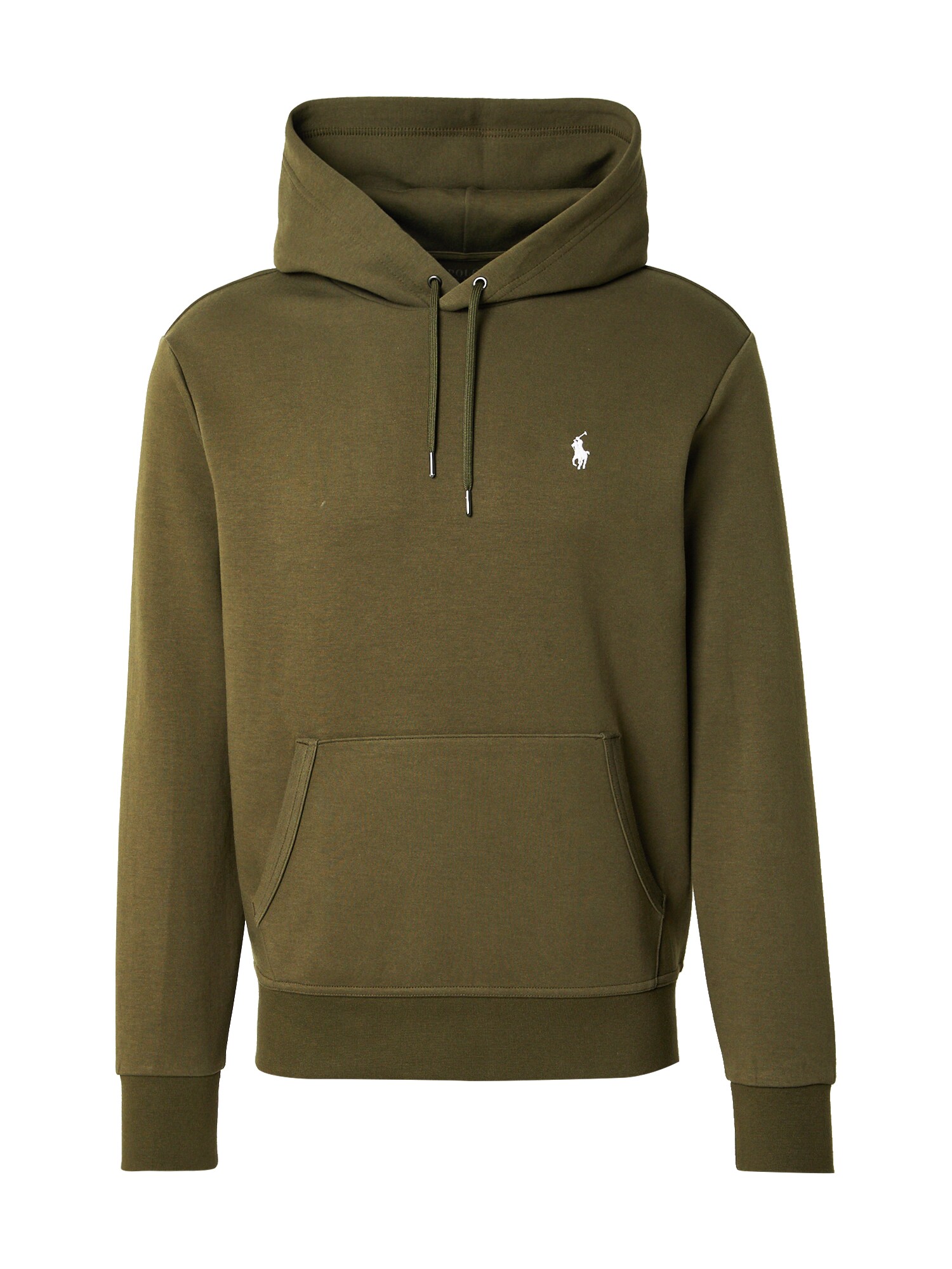 Polo Ralph Lauren Bluză de molton  oliv / alb