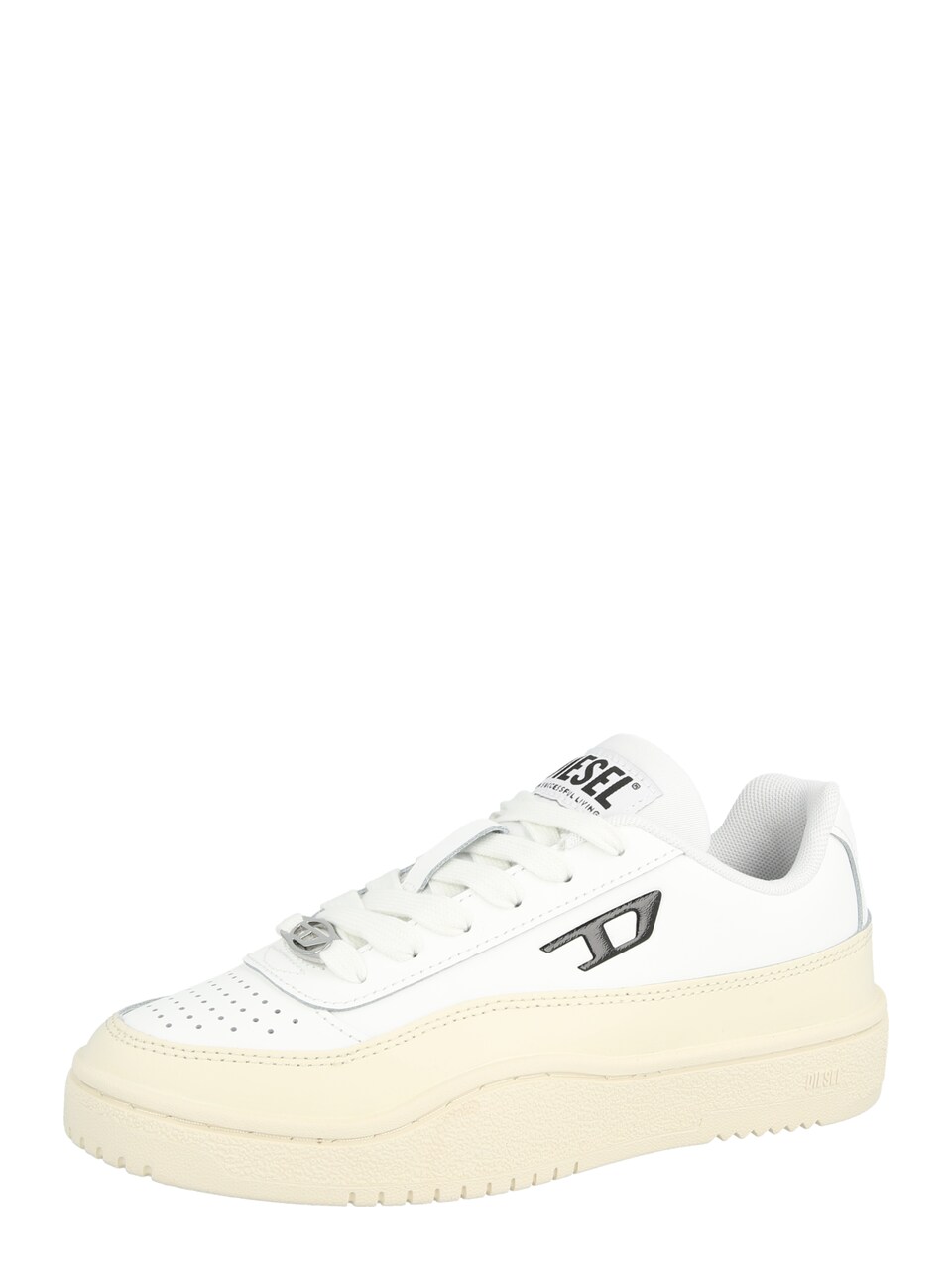Låg sneaker 'S-TRACKER-D' kräm / svart