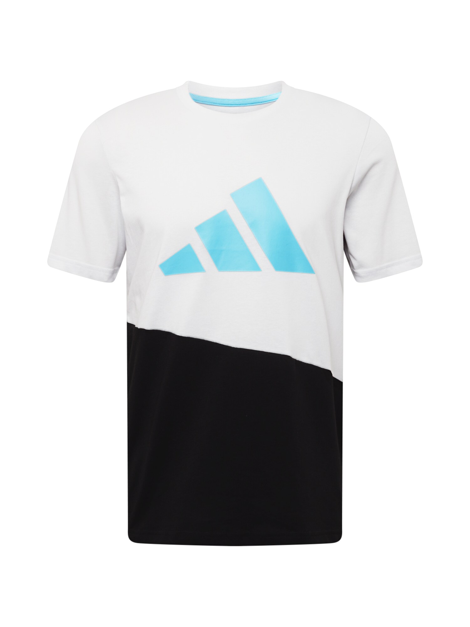 ADIDAS PERFORMANCE Tricou funcțional  albastru deschis / negru / alb murdar