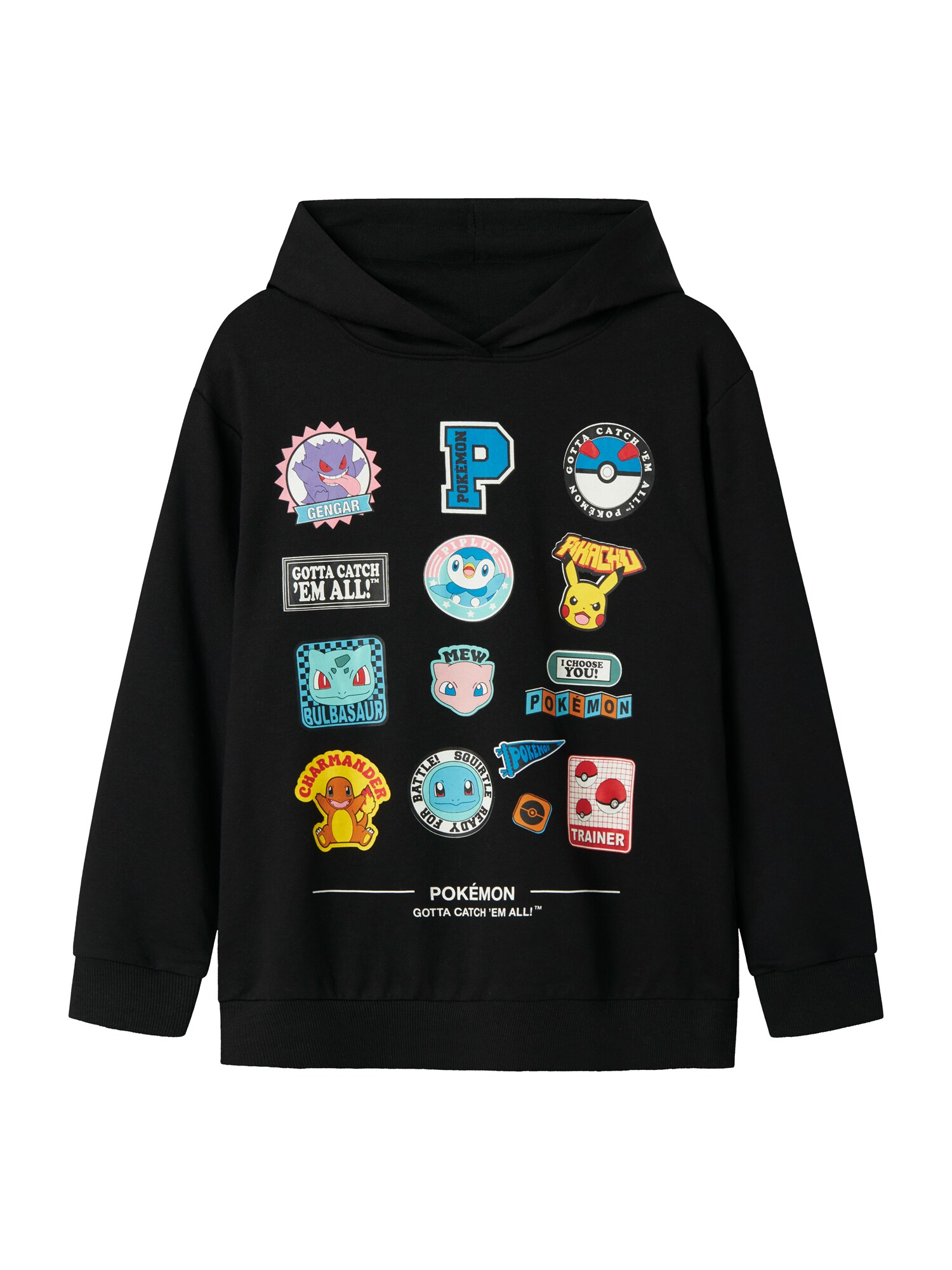 NAME IT Tréning póló 'NKMJimm Pokemon'  azúr / sárga / piros / fekete akciós termékkép 1