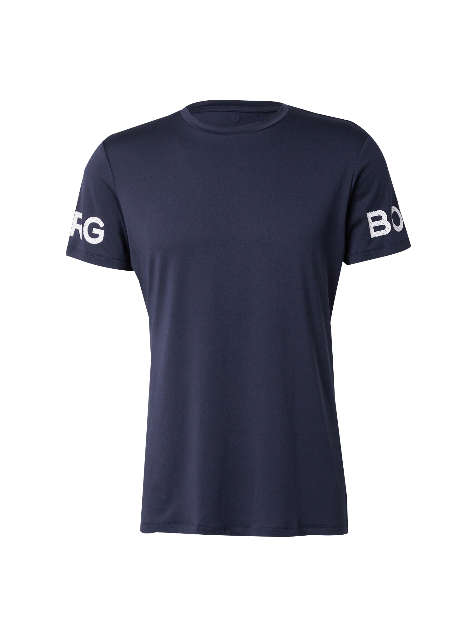 BJÖRN BORG Tricou funcțional  bleumarin / alb