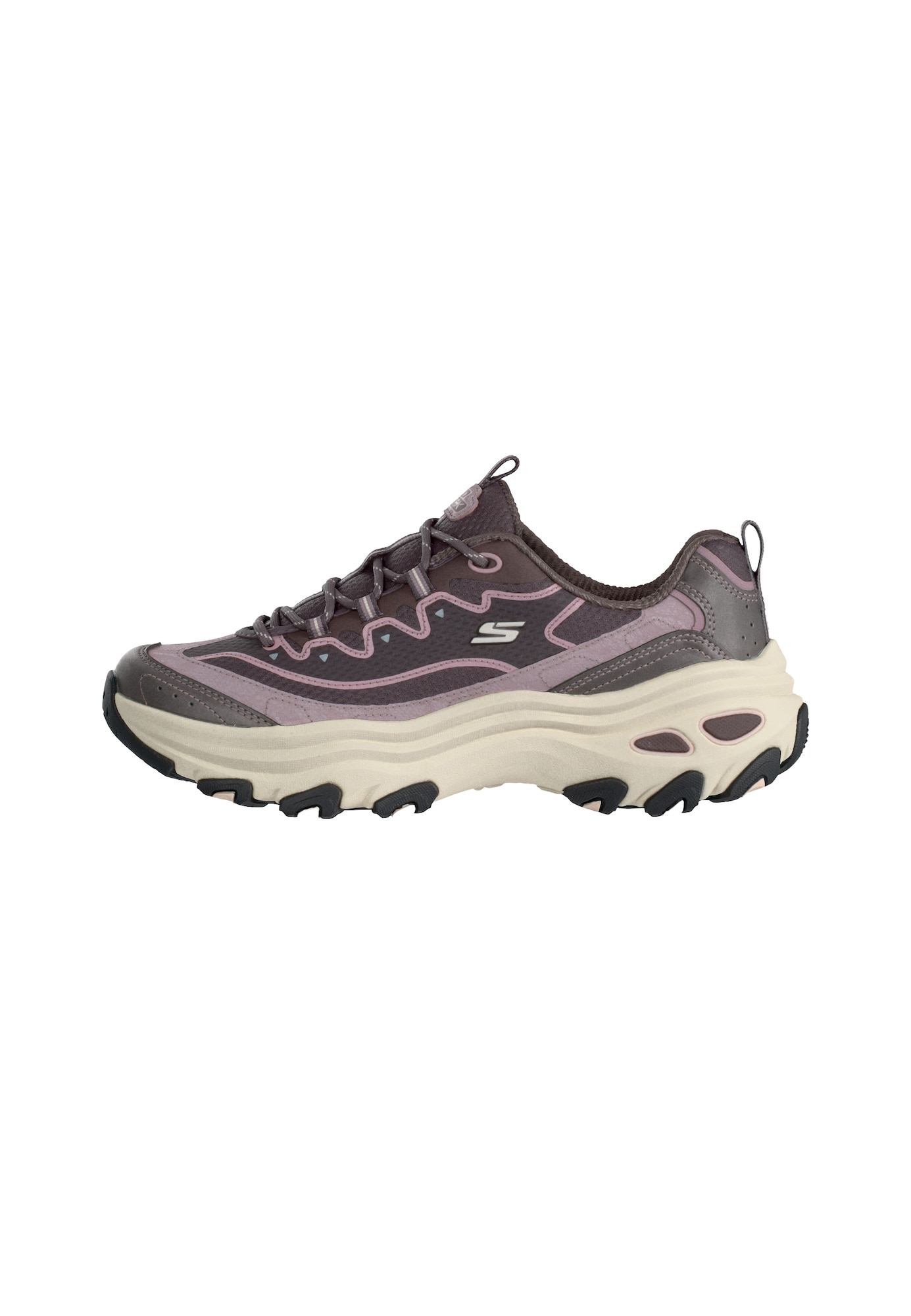SKECHERS Sneaker low D LITE MAX mauve / mov mură