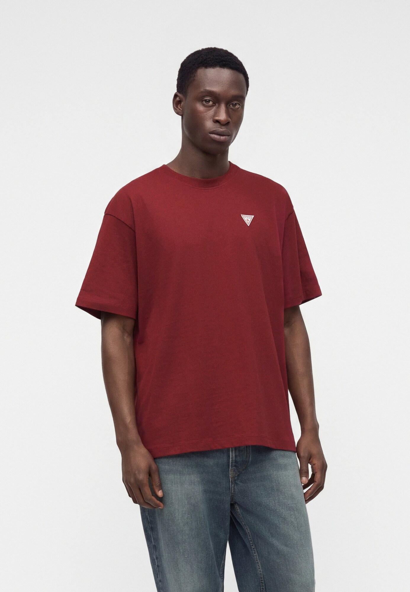 GUESS JEANS Camiseta  rojo – imagen 4