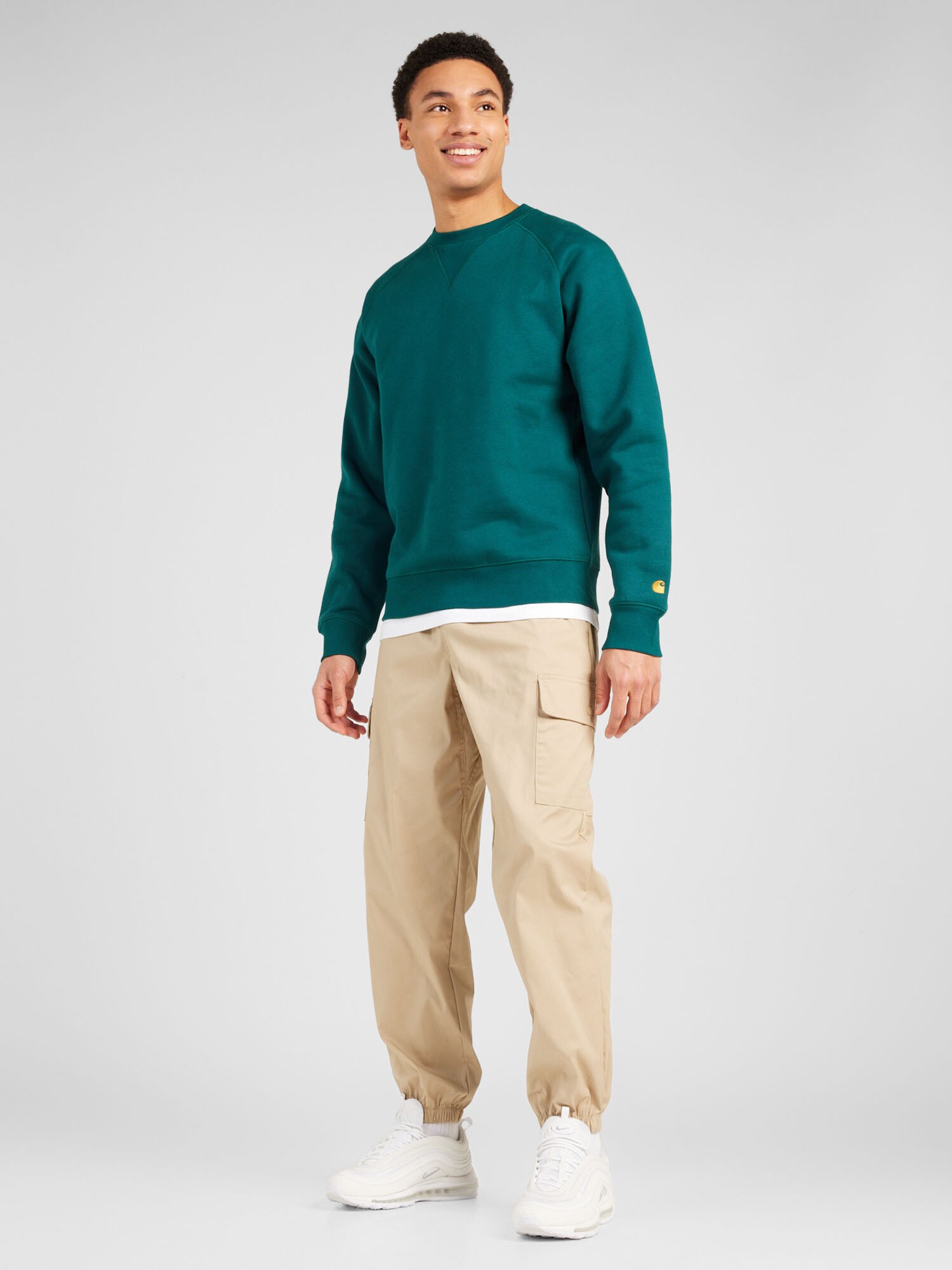 New balance Pantalón cargo  ecru – imagen 4