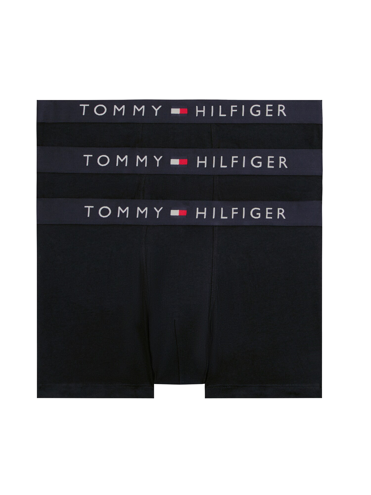 Tommy Hilfiger Underwear Boxeri 'Essential'  albastru închis / roșu / alb