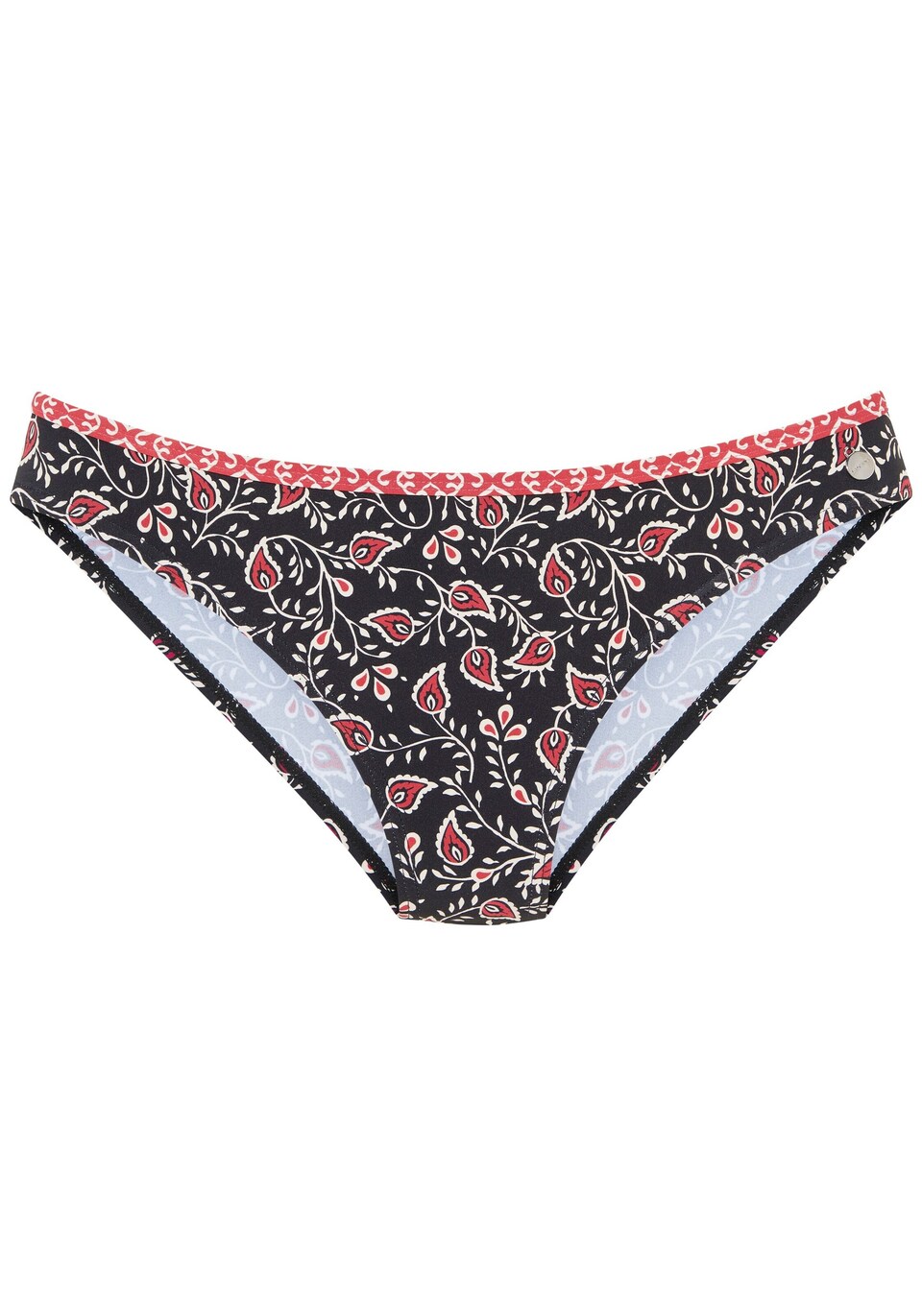 Bikiniunderdel melon / svart