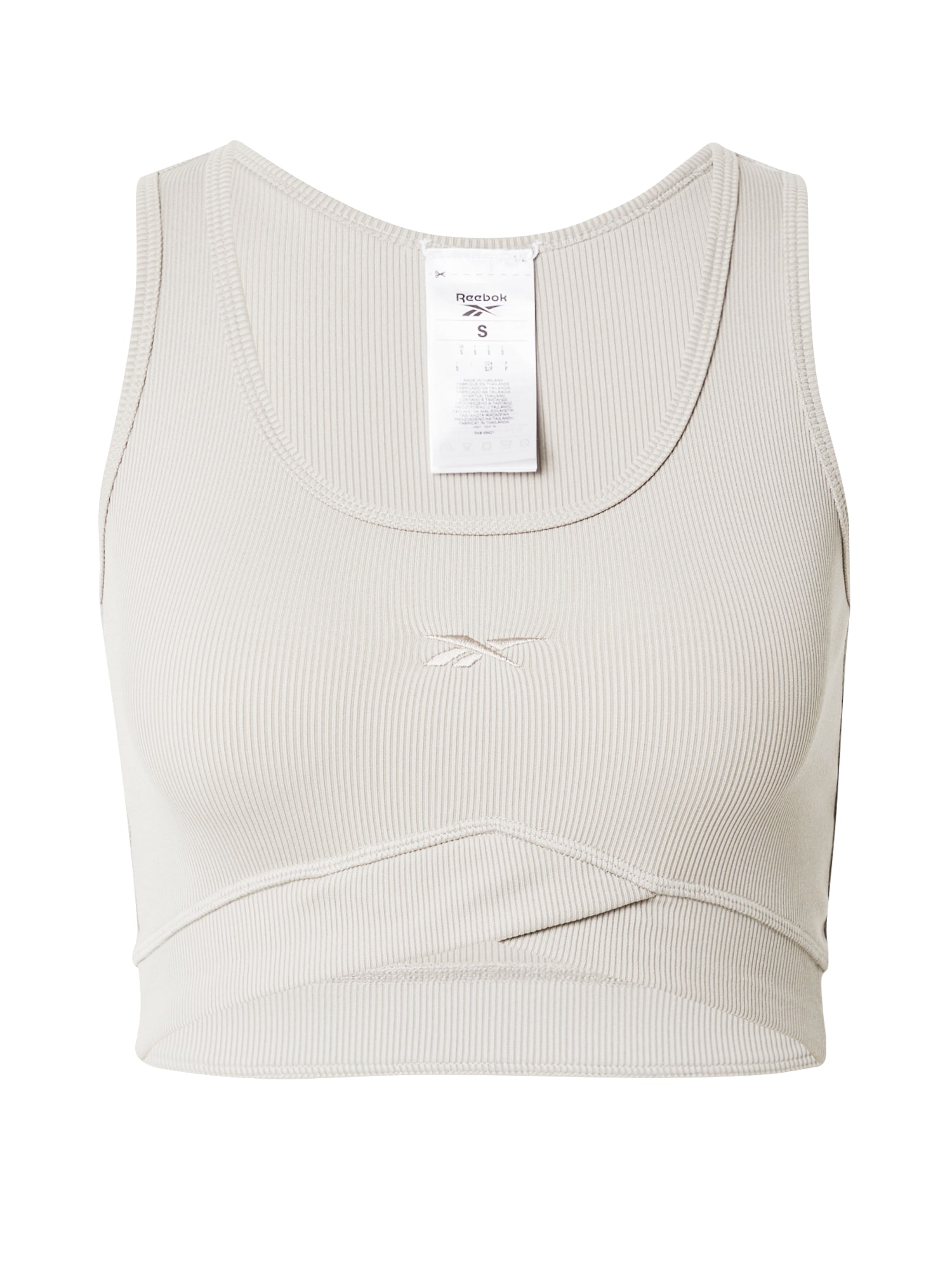 Reebok Športový top 'STUDIO'  sivá